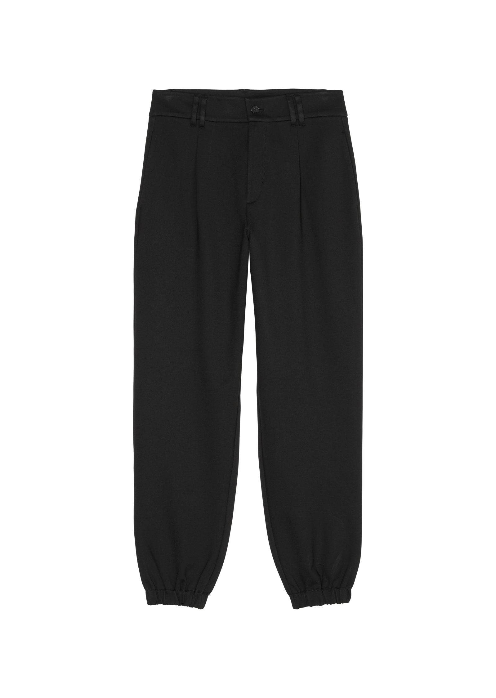 Marc O'Polo DENIM Jerseyhose, hat als Beinabschluss ein schmales, elastisches Bündchen