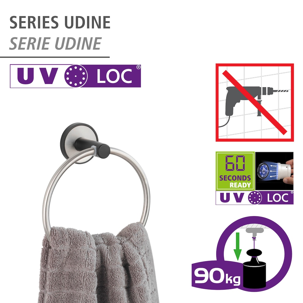 WENKO Handtuchring »UV-Loc® Udine«