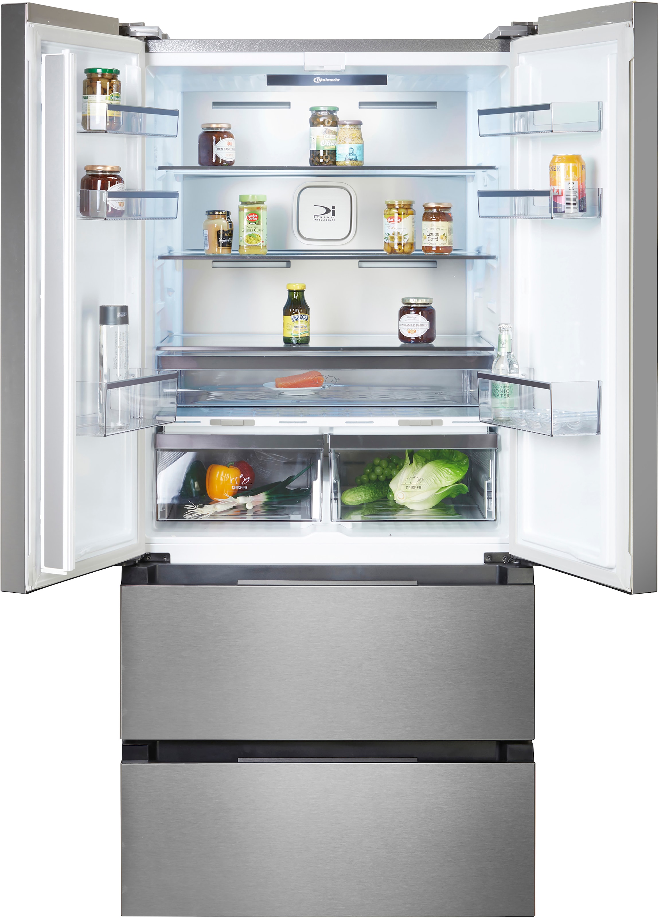 BAUKNECHT French Door »KGDD NF 1820XLD IN« 182,3 cm hoch 83,2 cm breit NoFrost, FreshShield