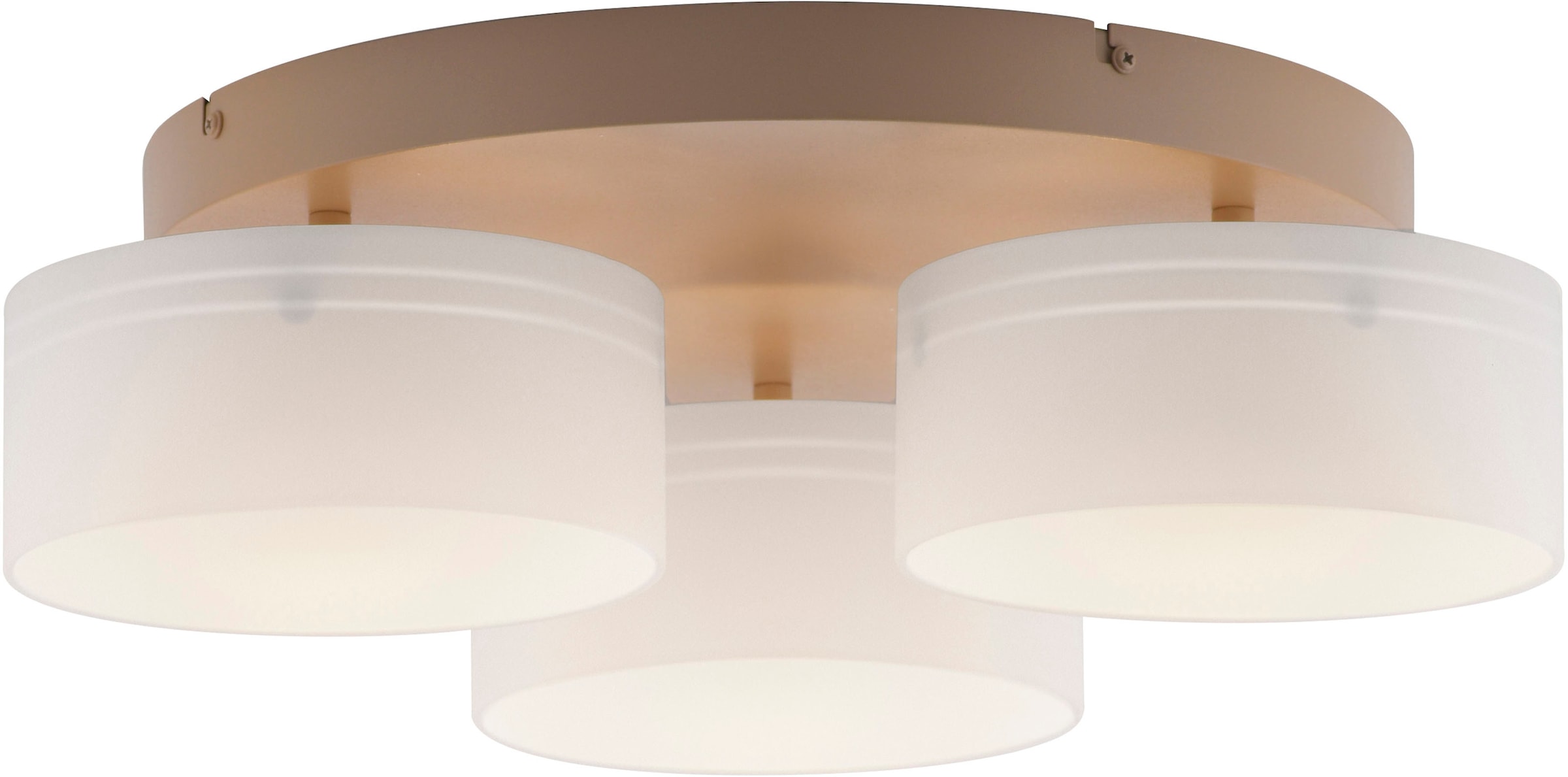 Paul Neuhaus LED Deckenleuchte »MARIKA« LED-Board 1 Stk. Warmweiß Stufenlos dimmbar über den Lichtschalter, Memoryfunktion, Opalgläser