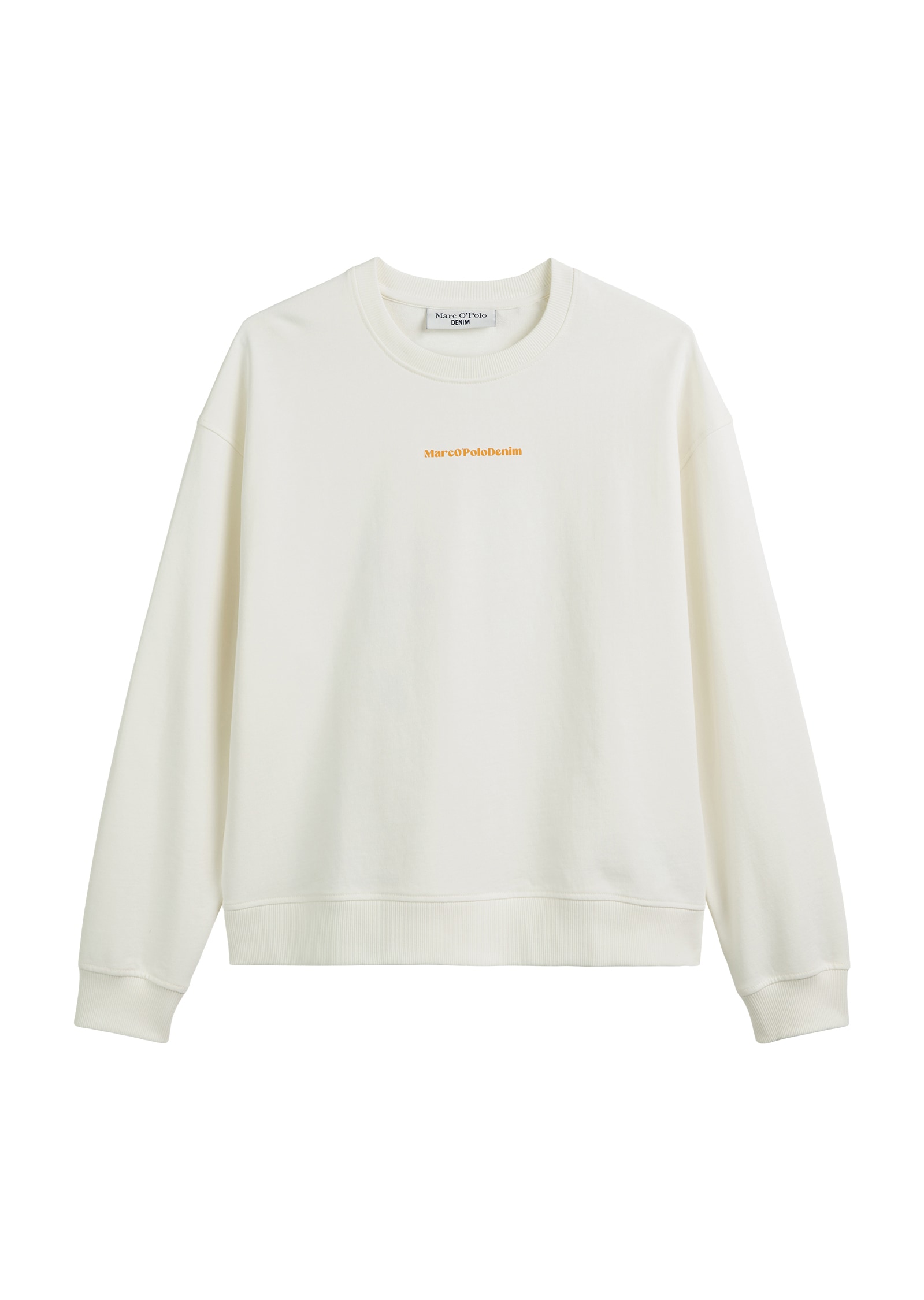 Marc O'Polo DENIM Sweatshirt, oversized, mehrfarbiger Print auf dem Rücken