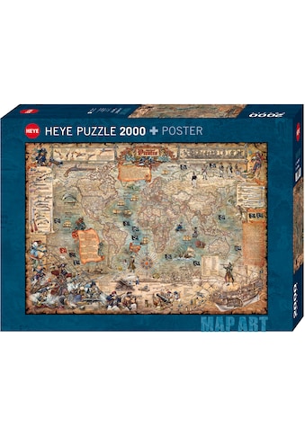 Puzzle »Pirate World«, Made in Europe