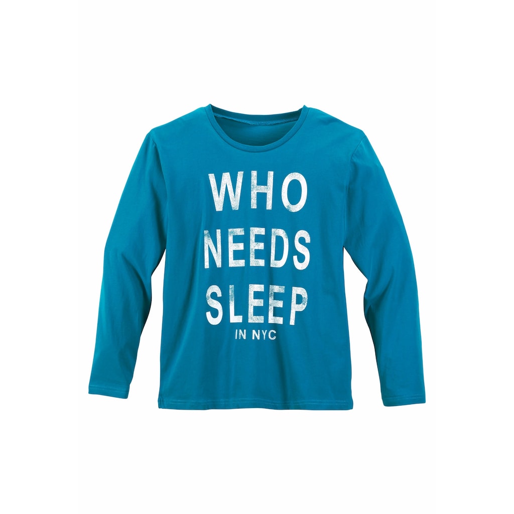 AUTHENTIC LE JOGGER Pyjama, "Who needs sleep"