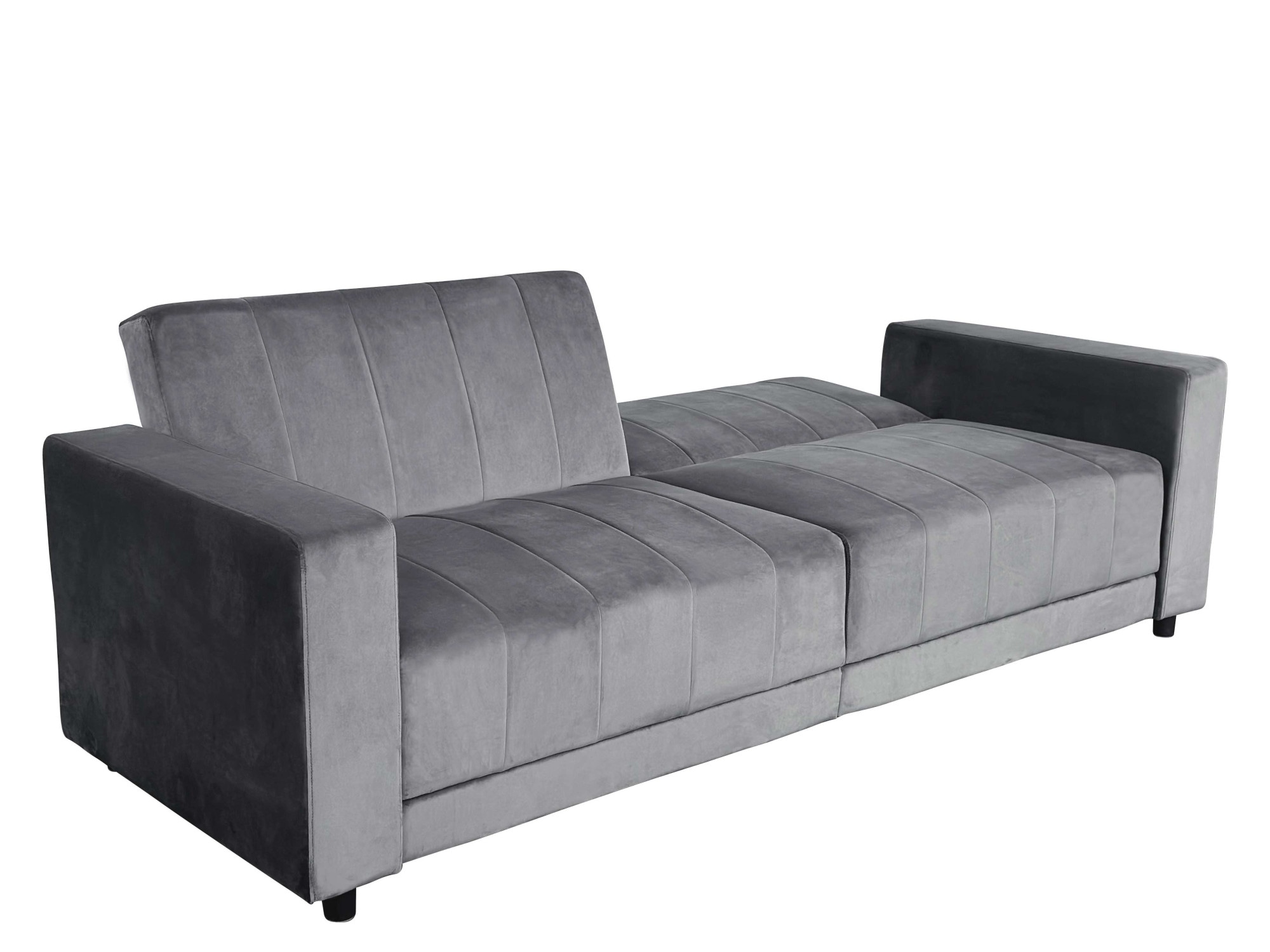 Dorel Home 3-Sitzer »Allie II Schlafsofa 225 cm« Bett-Funktion (108/190cm), Rückenlehne 2-teilig, mit Steppung