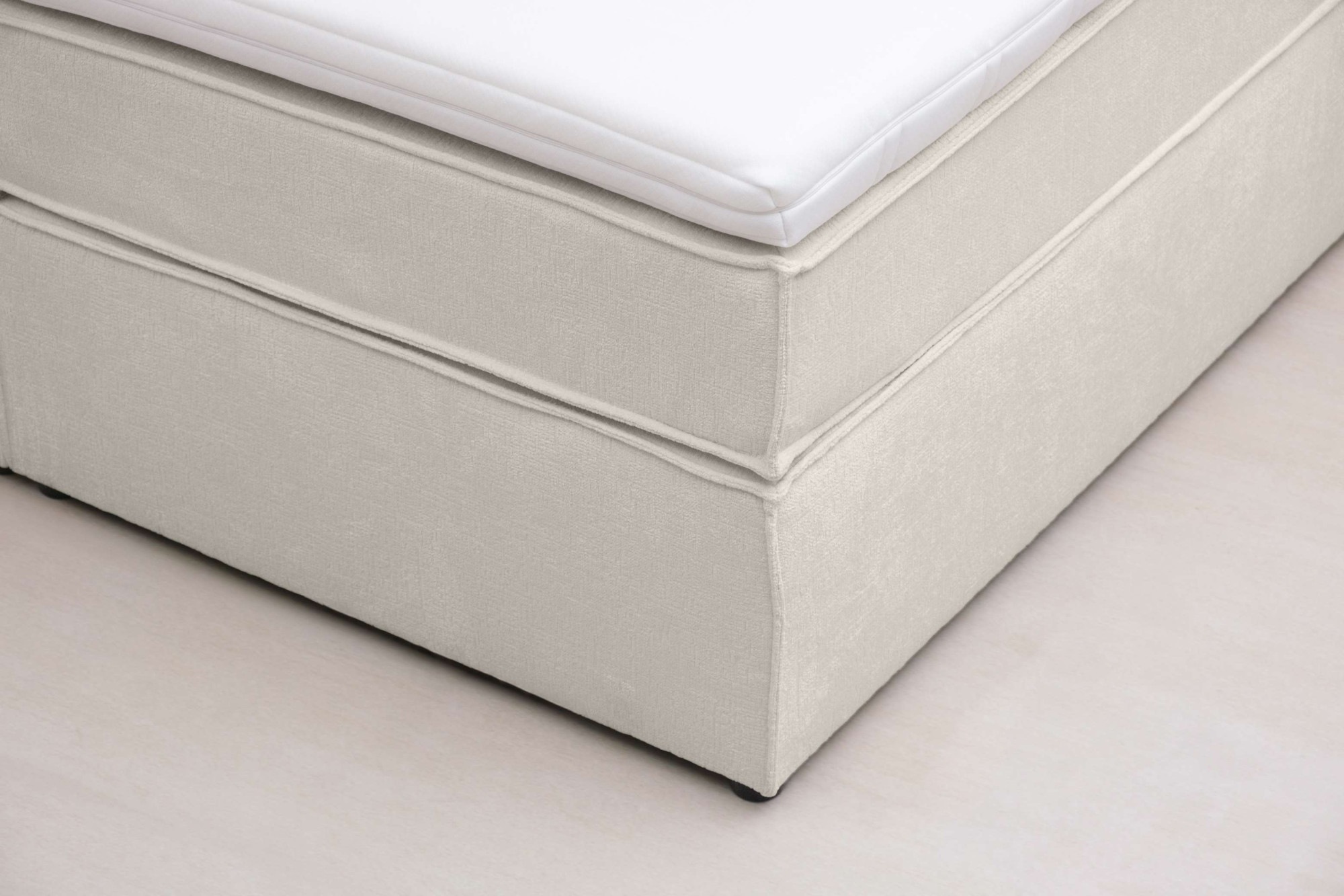 Home affaire Boxspringbett »Bellissimo, Doppelbett, Polsterbett, Federkernbett, Komforbett« inkl. 9cm Topper, 5-Zonen-Taschen-Federkernmatratze, Härtegrad 3