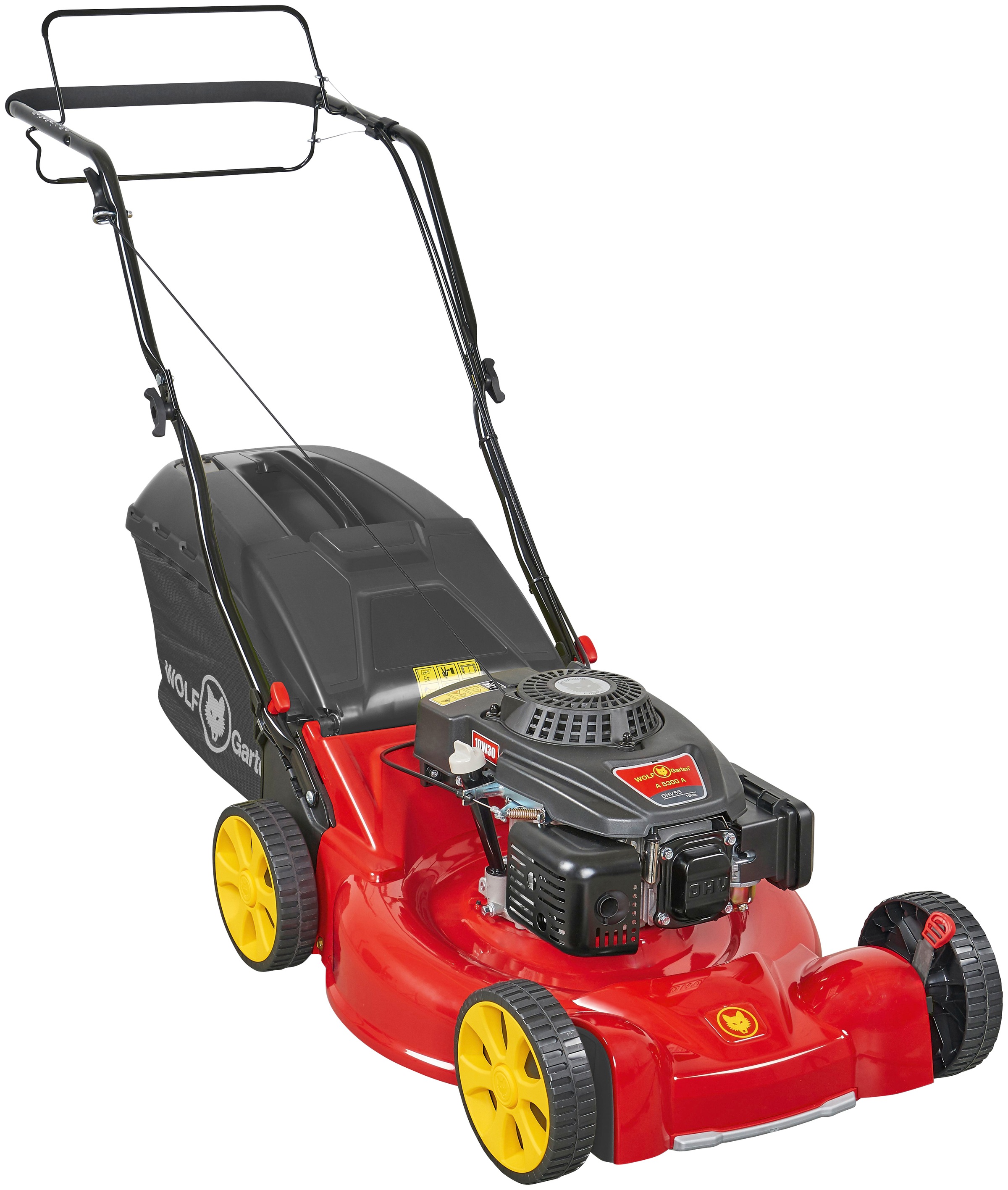 Wolf-Garten Benzinrasenmäher »A 5300 A« mit Radantrieb in schwarz