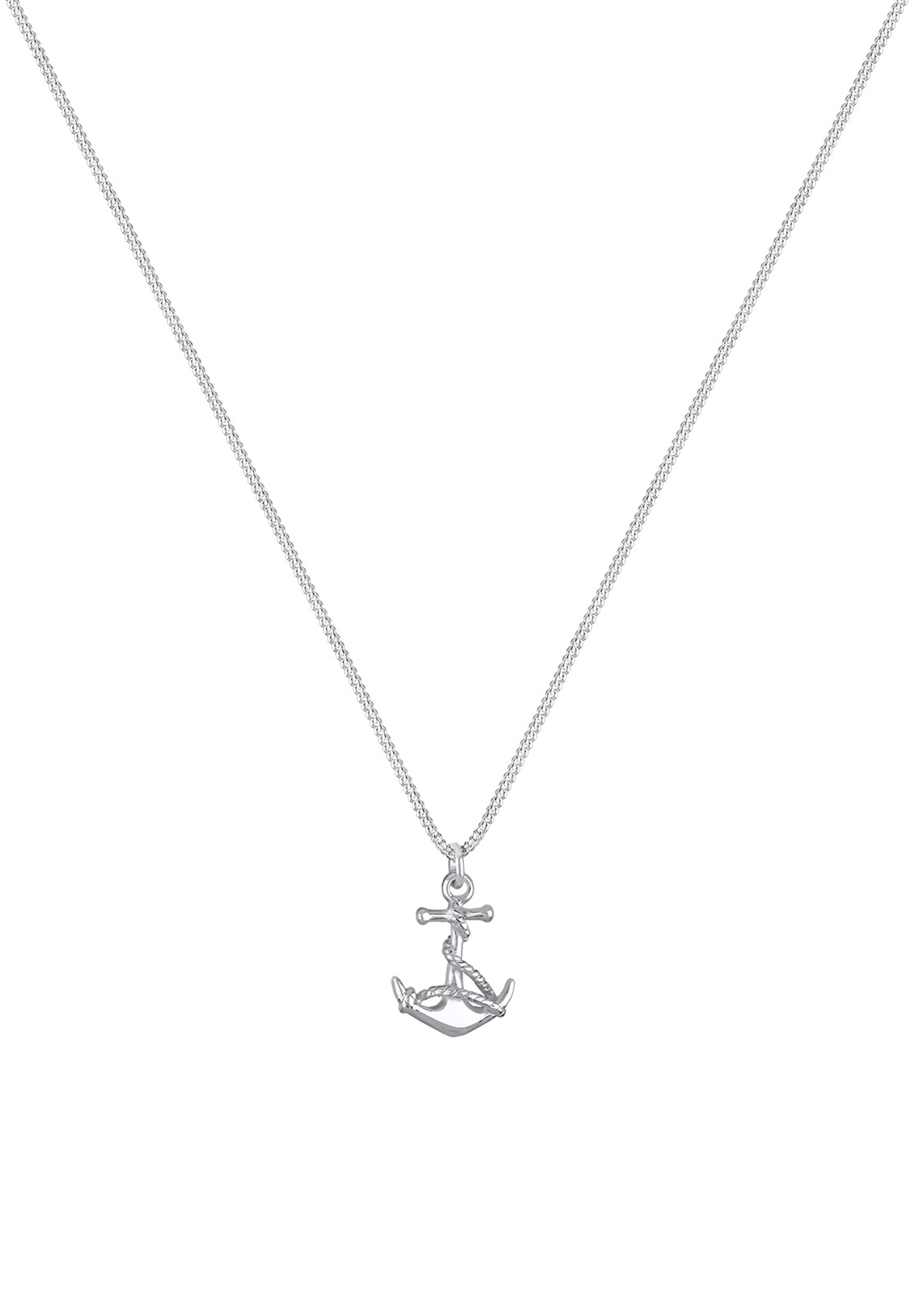 Elli Kette mit Anhänger »Halskette Anker Anhänger Maritim 925 Silber«