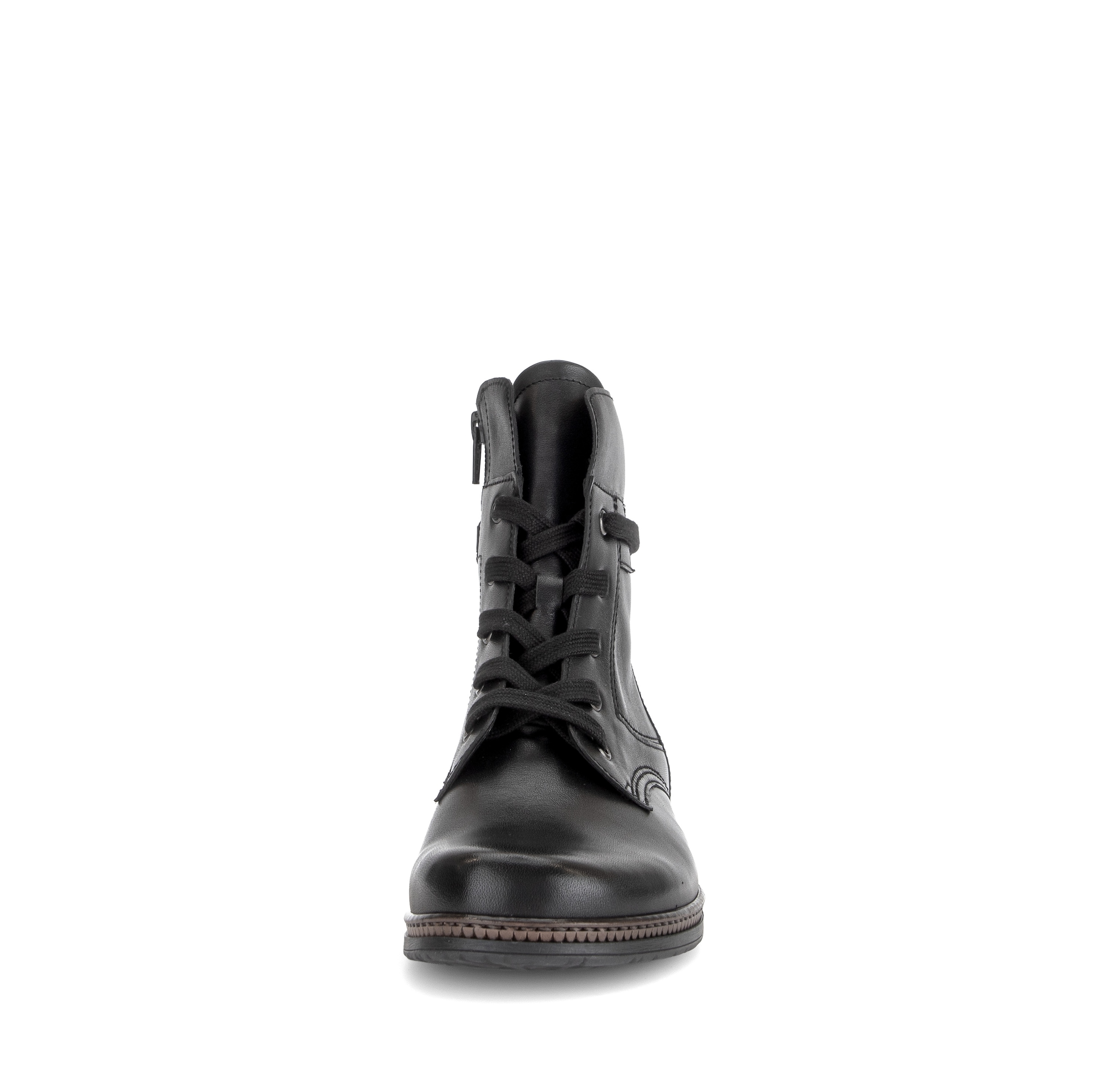Gabor Schnürstiefelette  Blockabsatz, Schnürboots mit gepolstertem Schaftrand