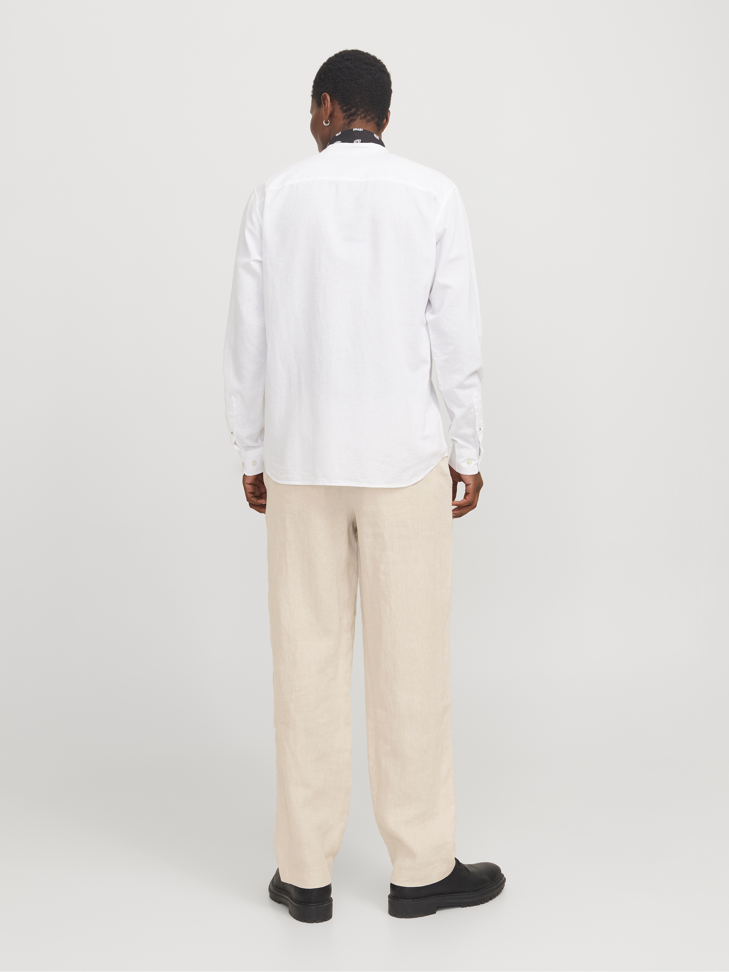Jack & Jones Chinohose »JPSTKARL LAWRENCE LINEN CHINO SN«