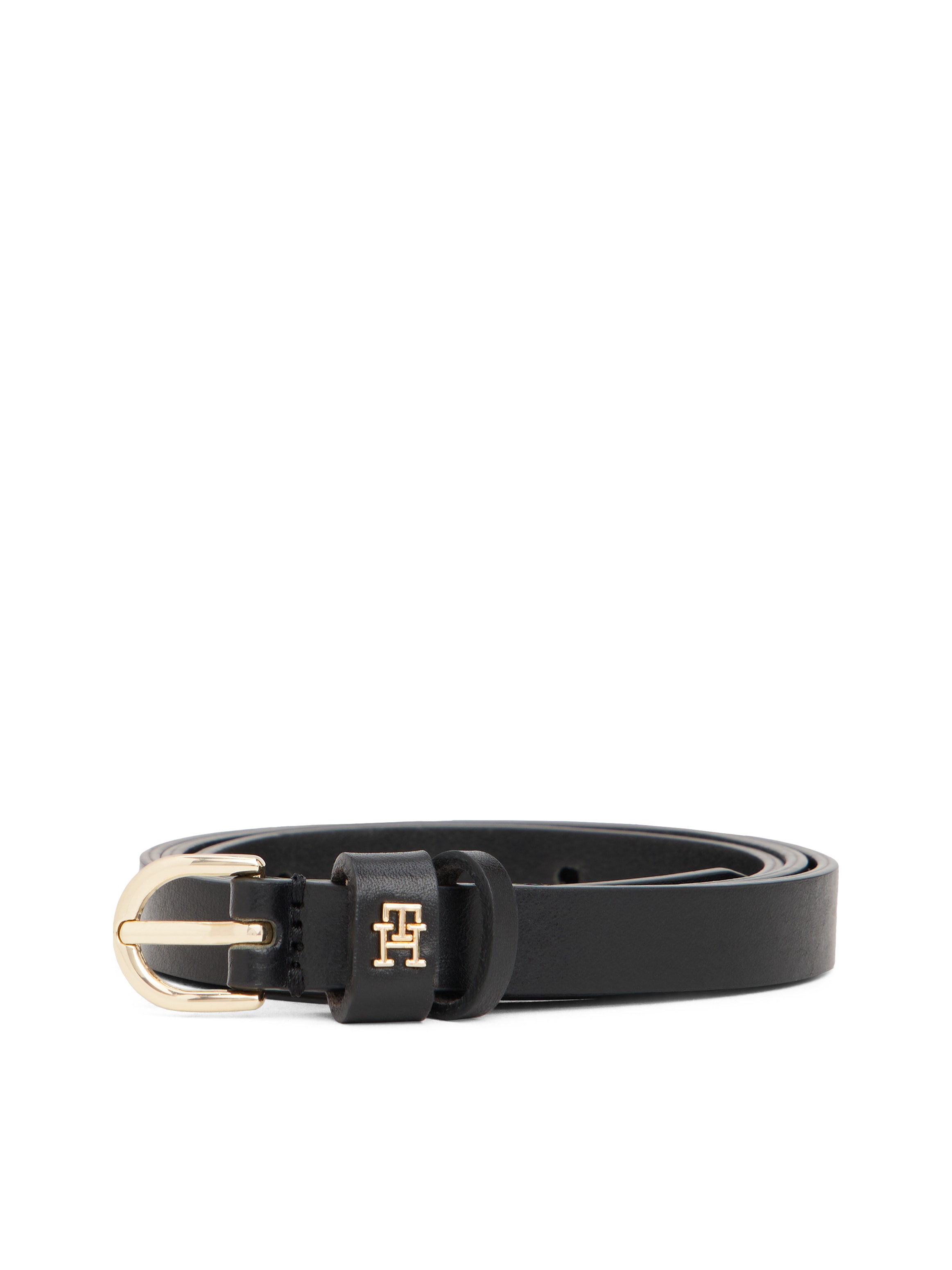 Tommy Hilfiger Ledergürtel »ESSENTIAL EFFORTLESS GOLD« 1,5 cm breit, ovale Einfachdornschließe, Damengürtel