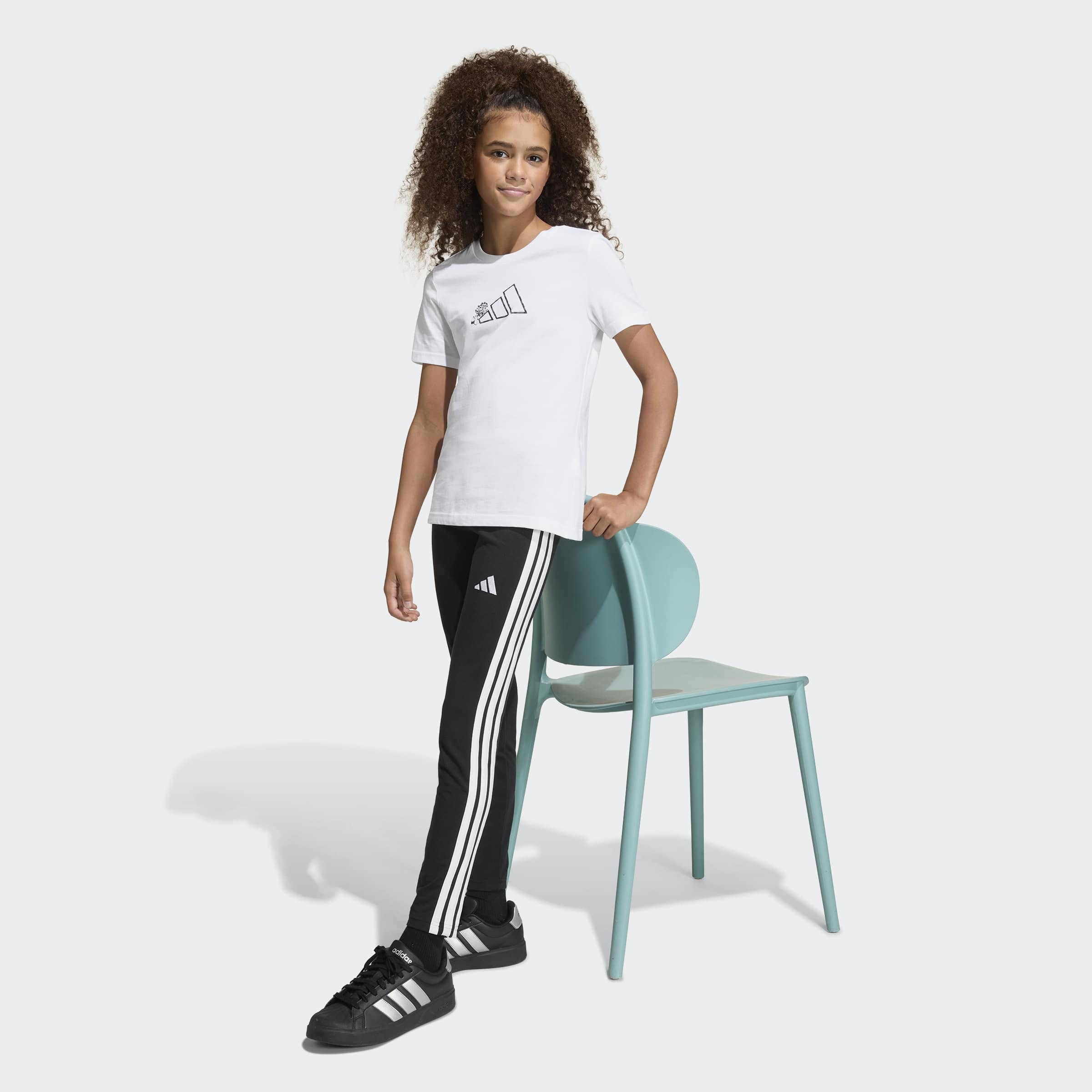 adidas Sportswear T-Shirt »JUNIOR GIRLS MIT TIERMOTIV«