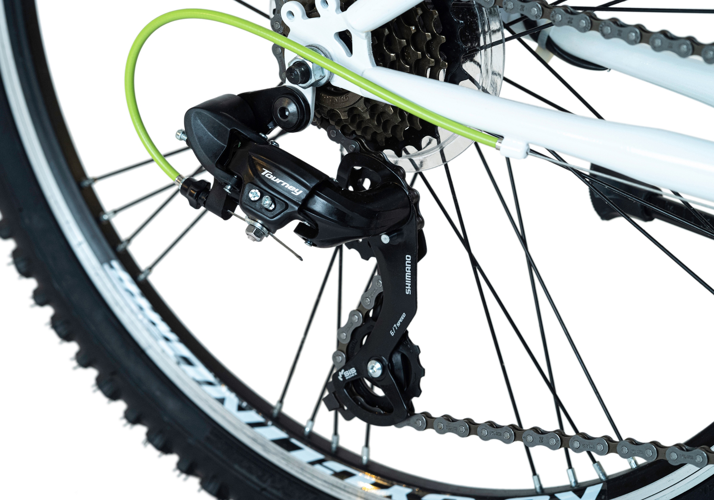 KS Cycling Jugendfahrrad »Formasters«, 21 Gang, Shimano, Tourney Schaltwerk, Kettenschaltung, für Damen und Herren, Kettenschaltung