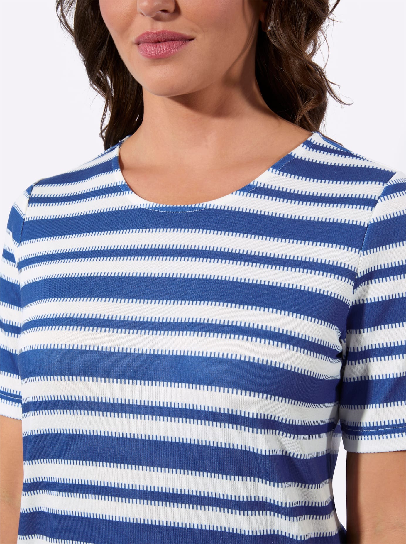 Casual Looks Rundhalsshirt »Kurzarm-Shirt« 1 tlg.