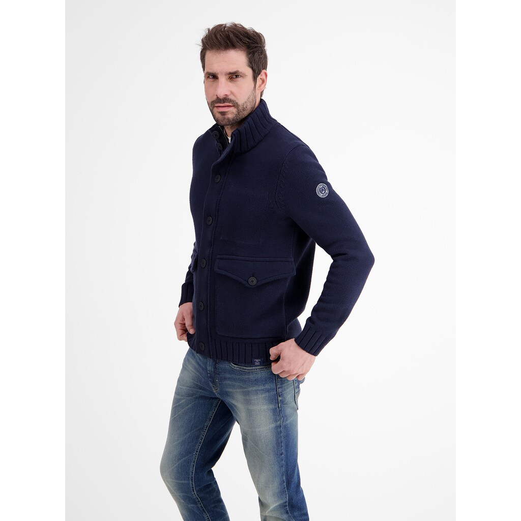 LERROS Strickjacke »LERROS Kernige Strickjacke«