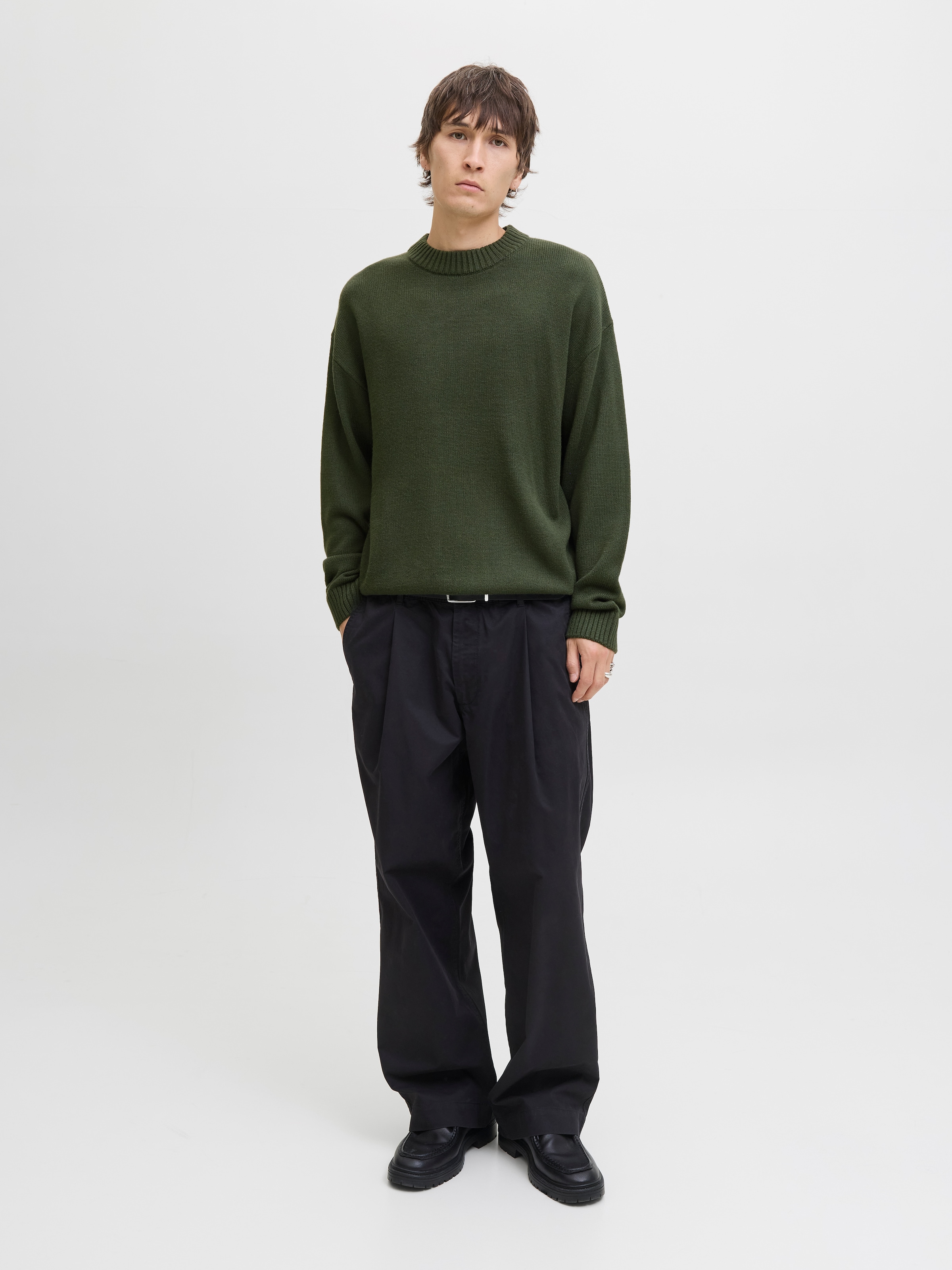 Jack & Jones Strickpullover »JJEURBAN JACK KNIT CREW NECK SN«