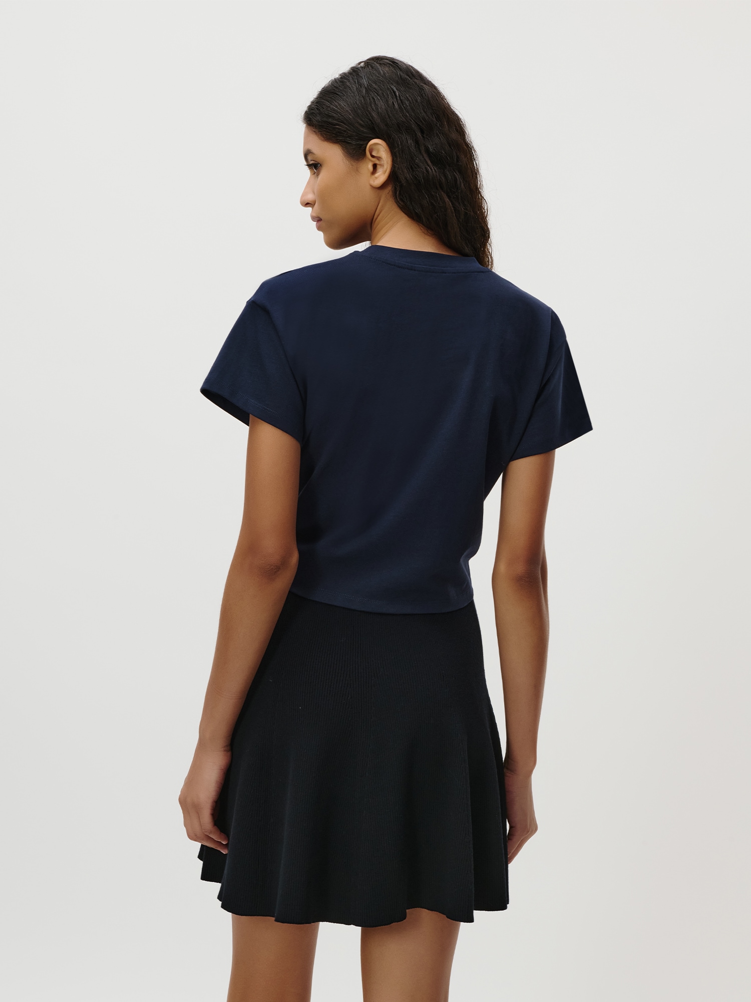 LeGer T-Shirt »Tessy, LeGer by Lena Gercke« mit Knoten-Detail, cropped