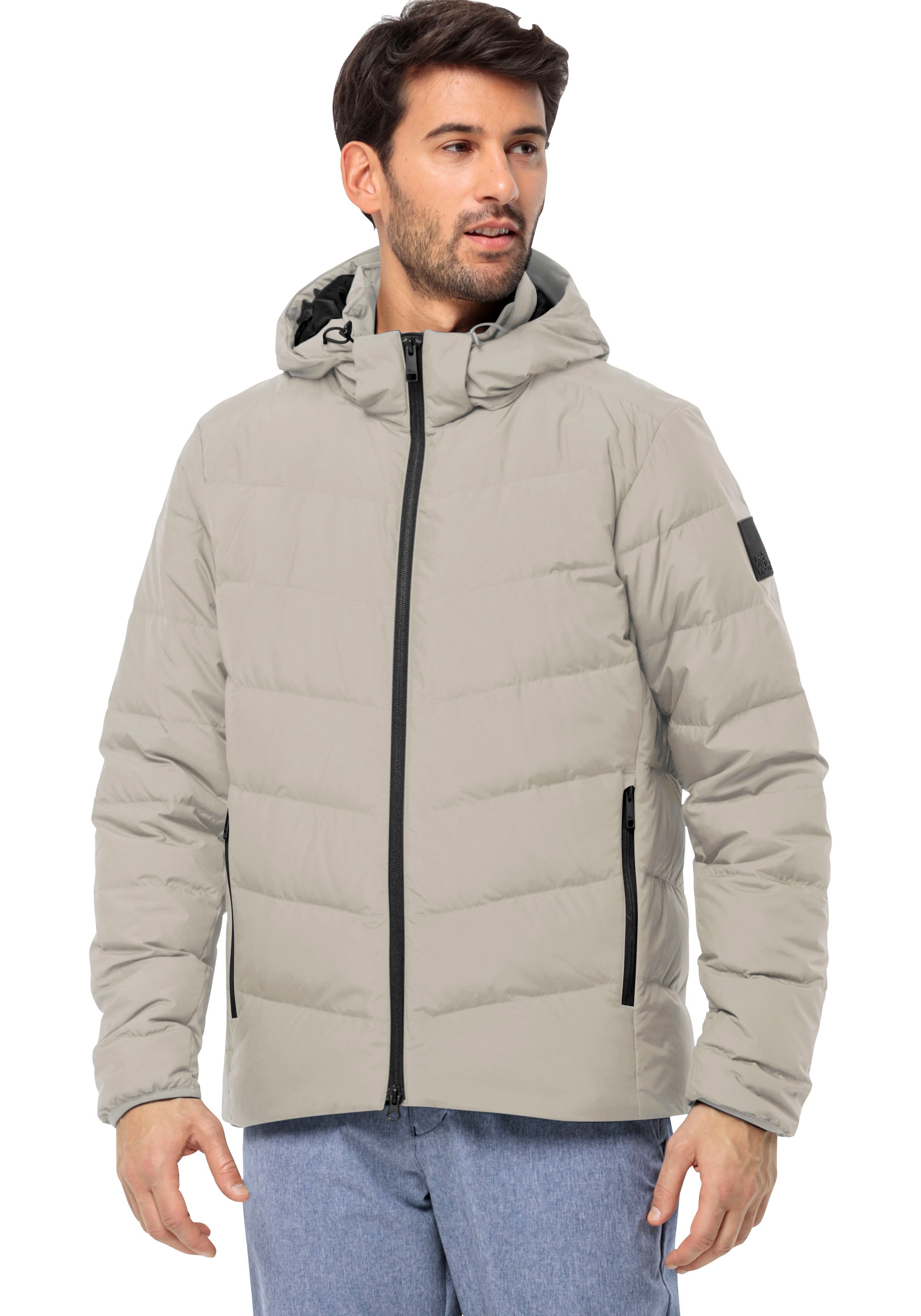 Jack Wolfskin Steppjacke »COLONIUS«, mit Kapuze, Wärmend, winddicht, Übergangsjacke