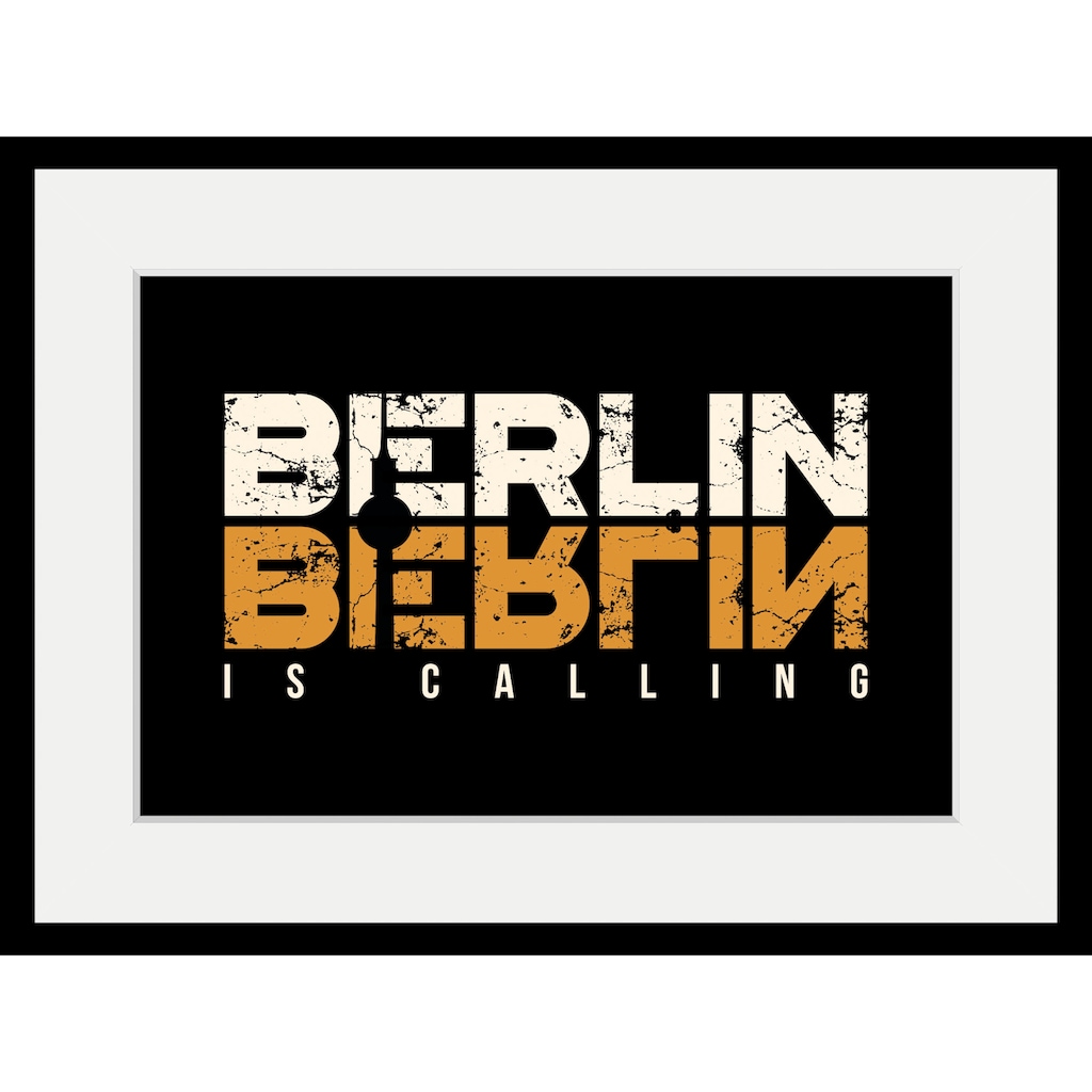 queence Bild »BERLIN IS CALLING«, Städte, (1 St.)