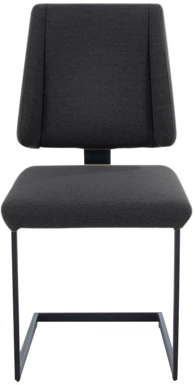 K+W Komfort & Wohnen Freischwinger »Longbeach« () 1 Stk.mit Gestell und Abstandshalter in Metall schwarz Struktur, Sitzkomfort