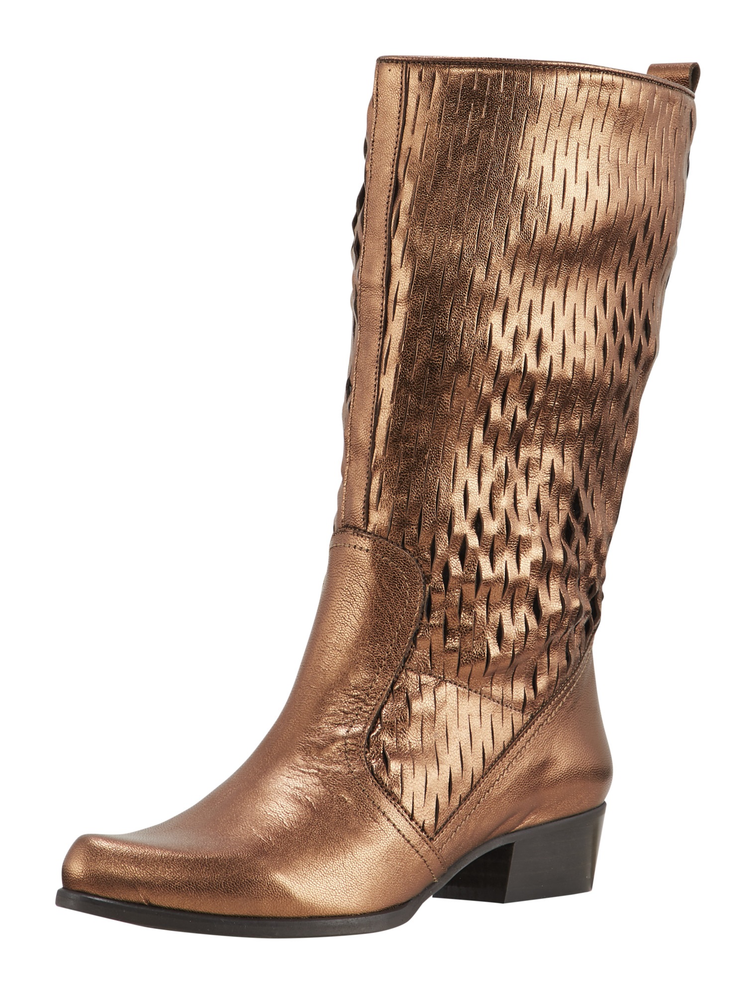 Stiefel mit Cut-Effekt