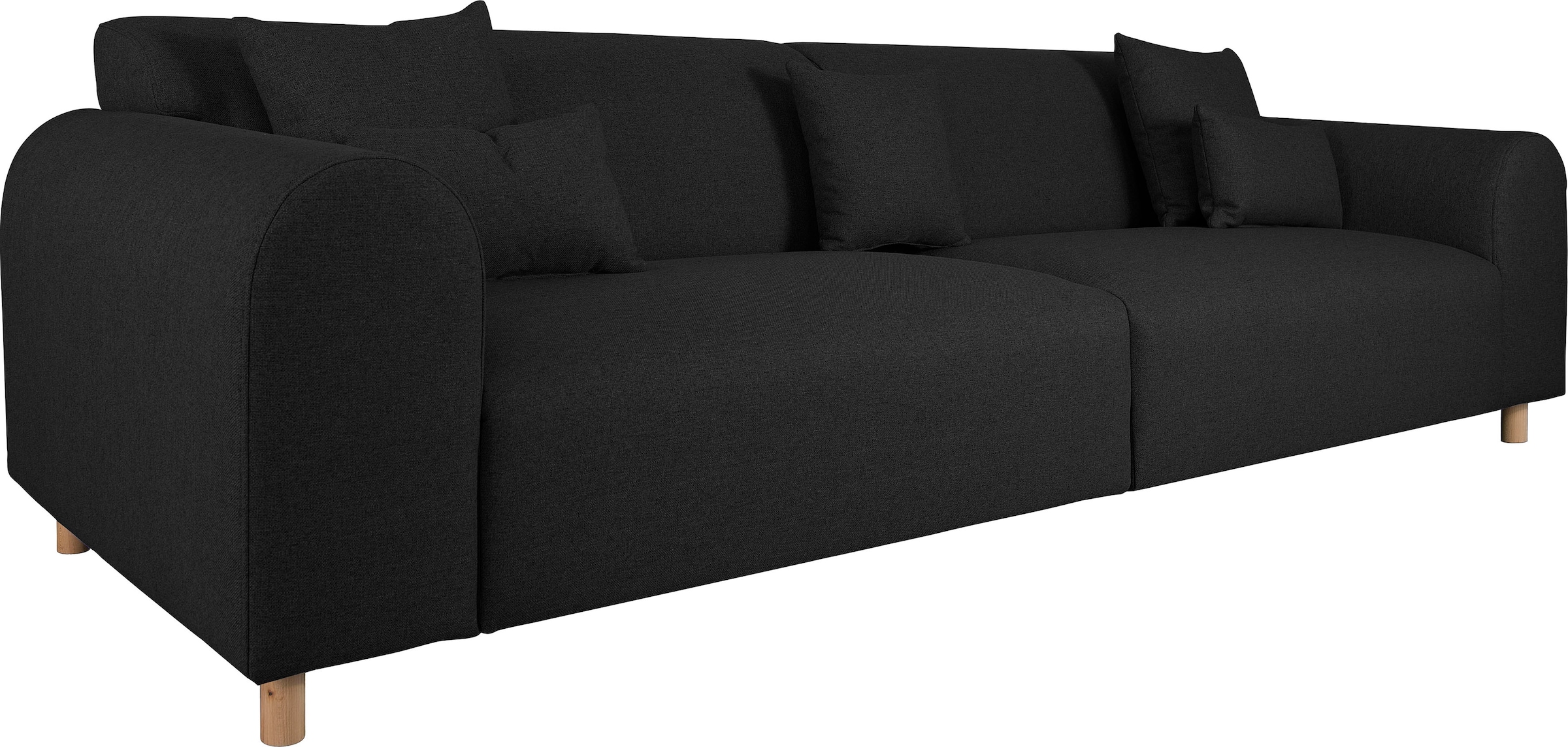 andas Big-Sofa »Svennis«, in 2 Bezugsqualitäten, B/T/H: 314/98/83 cm