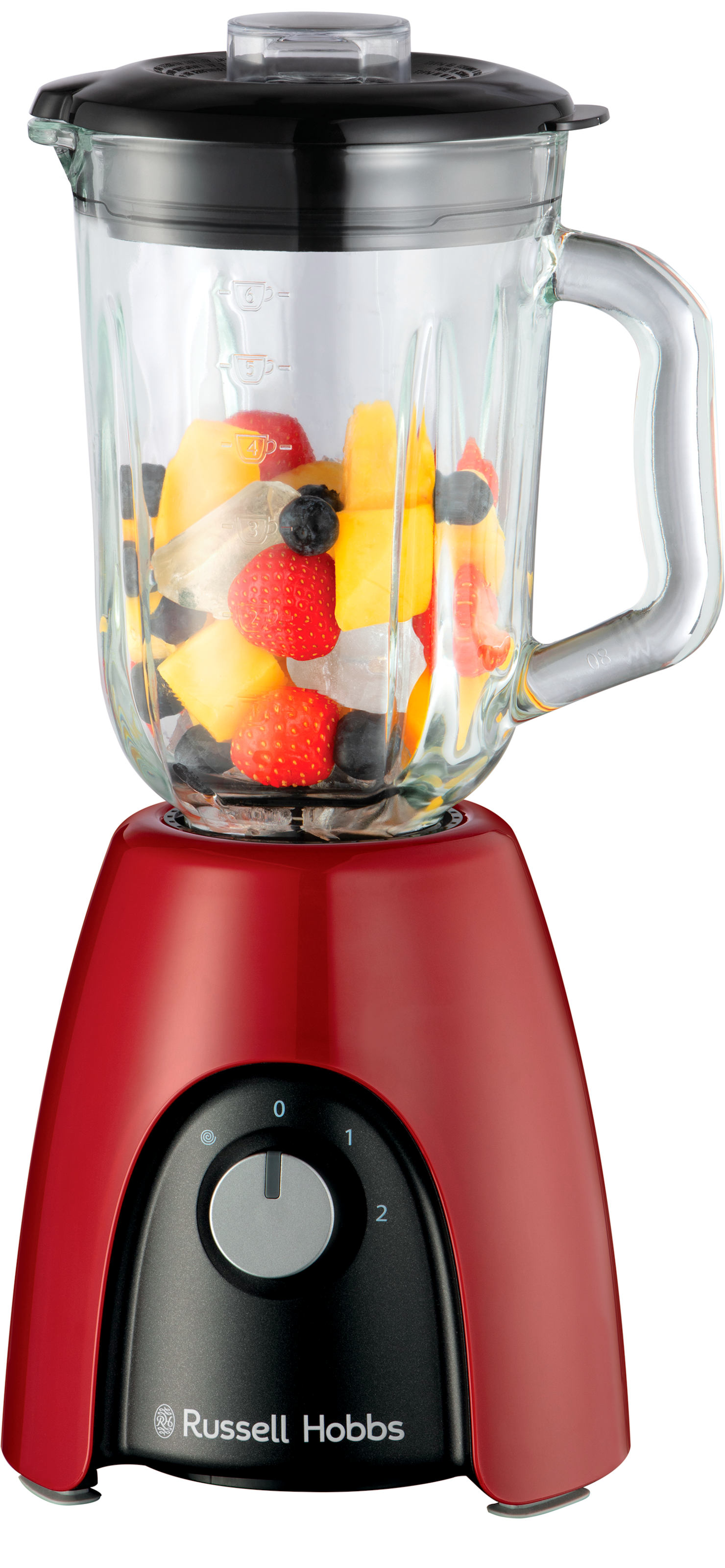 Standmixer »Desire 27120-56, 850 Watt,«, 650 W, Glas, rot,2 Geschwindigkeitsstufen,...