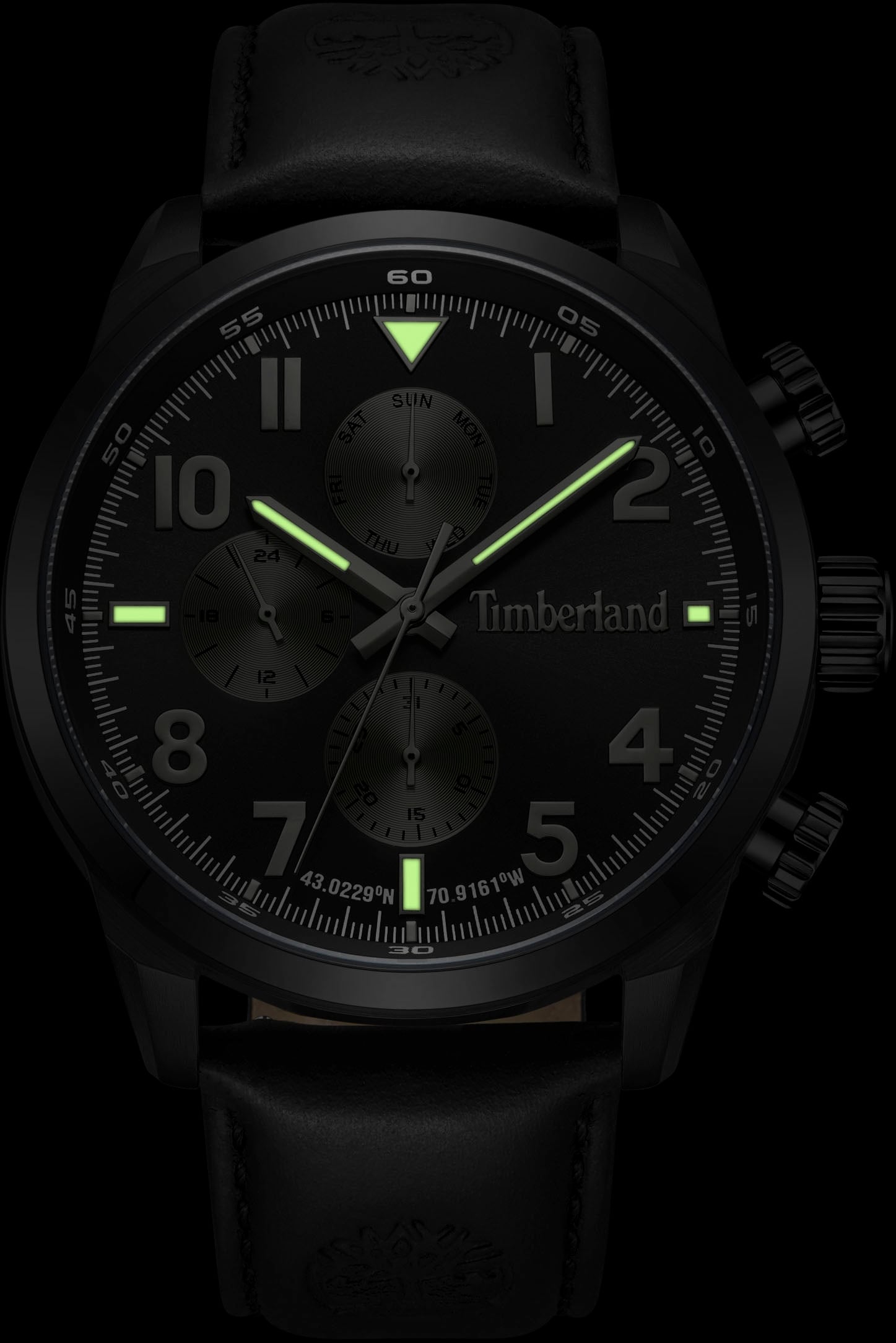 Timberland Multifunktionsuhr »HENNIKER II«, Armbanduhr, Quarzuhr, Herrenuhr, Datum