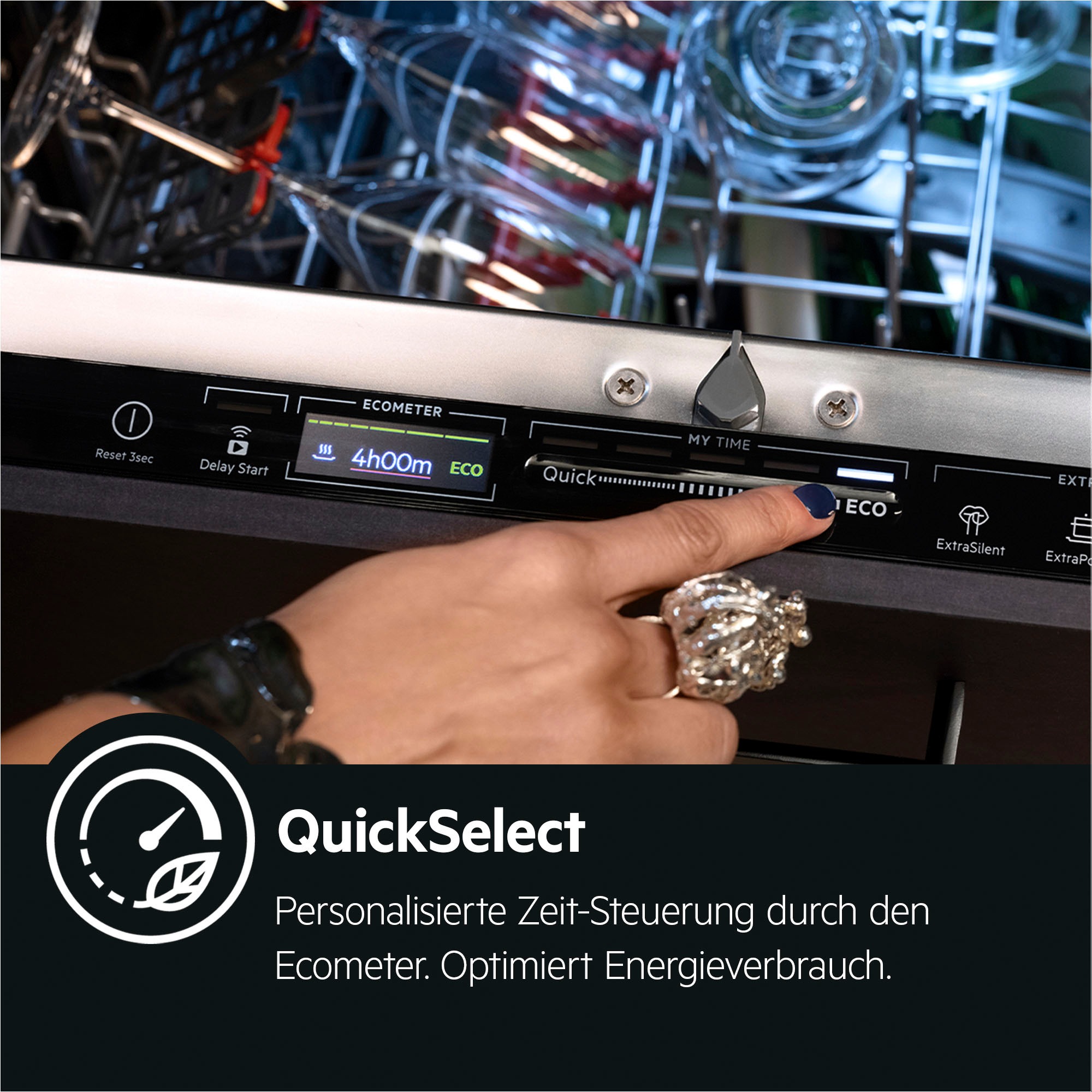 AEG vollintegrierbarer Geschirrspüler »FSE75757P 911438477«, 14 Maßgedecke