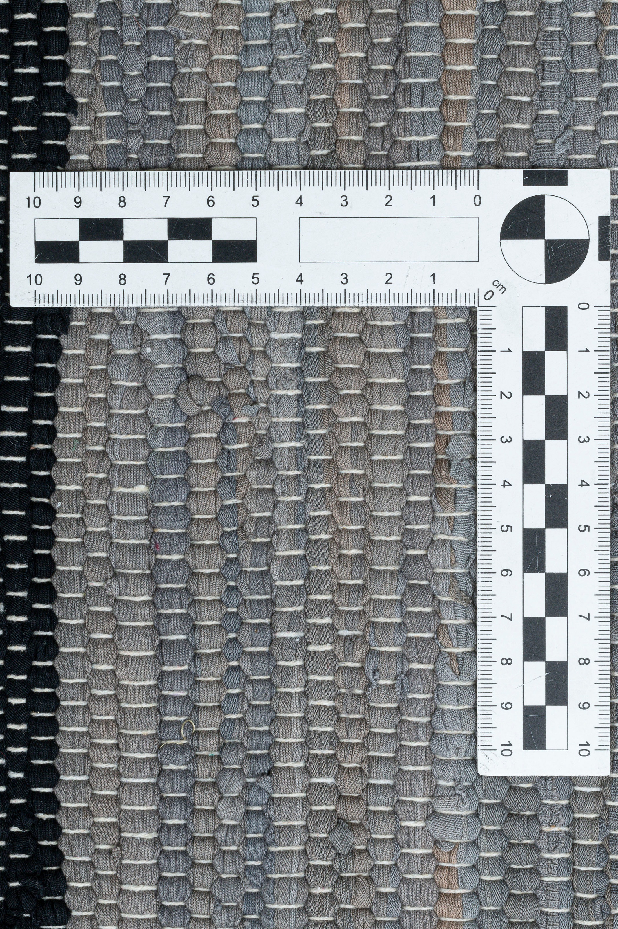 THEKO Teppich »Stripe Cotton, handgewebt«, rechteckig, 5 mm Höhe, Flachgewebe, gestreift, reine Baumwolle, mit Fransen, auch als Läufer