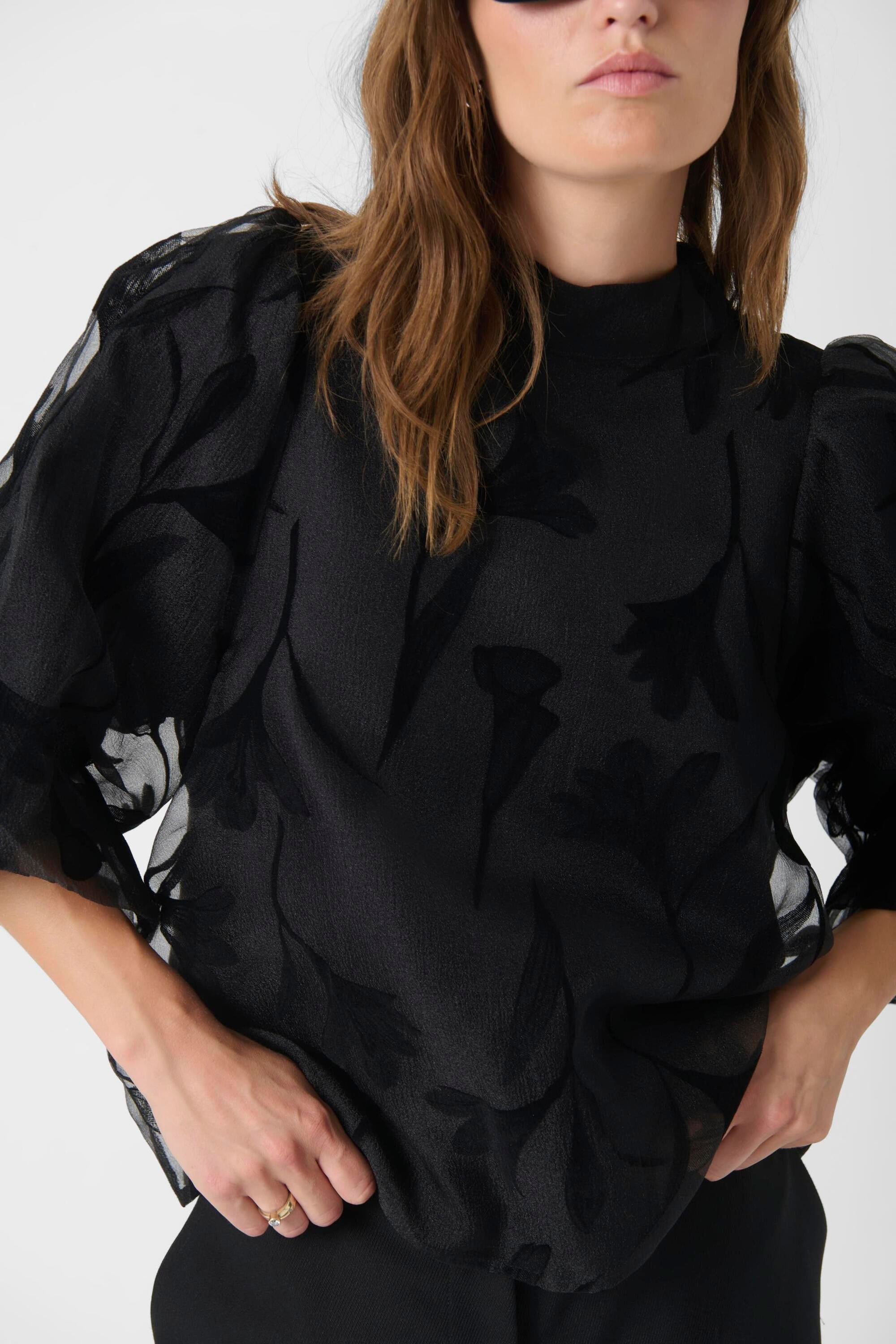SOAKED IN LUXURY Kurzarmbluse »Bluse kurzarm SLPhilomena«