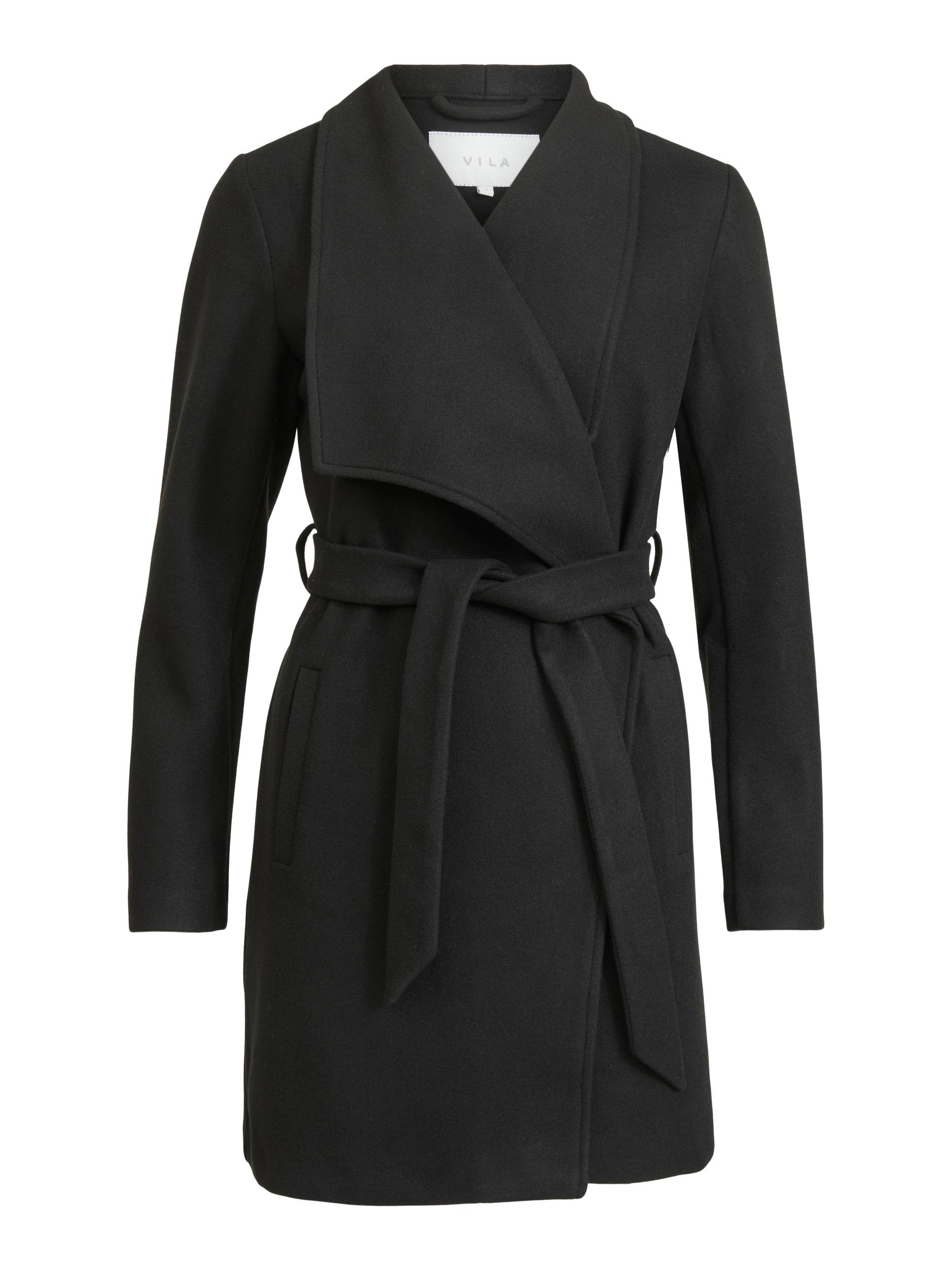 Vila Kurzmantel »VICOOLEY COLLAR BELT COAT - NOOS«