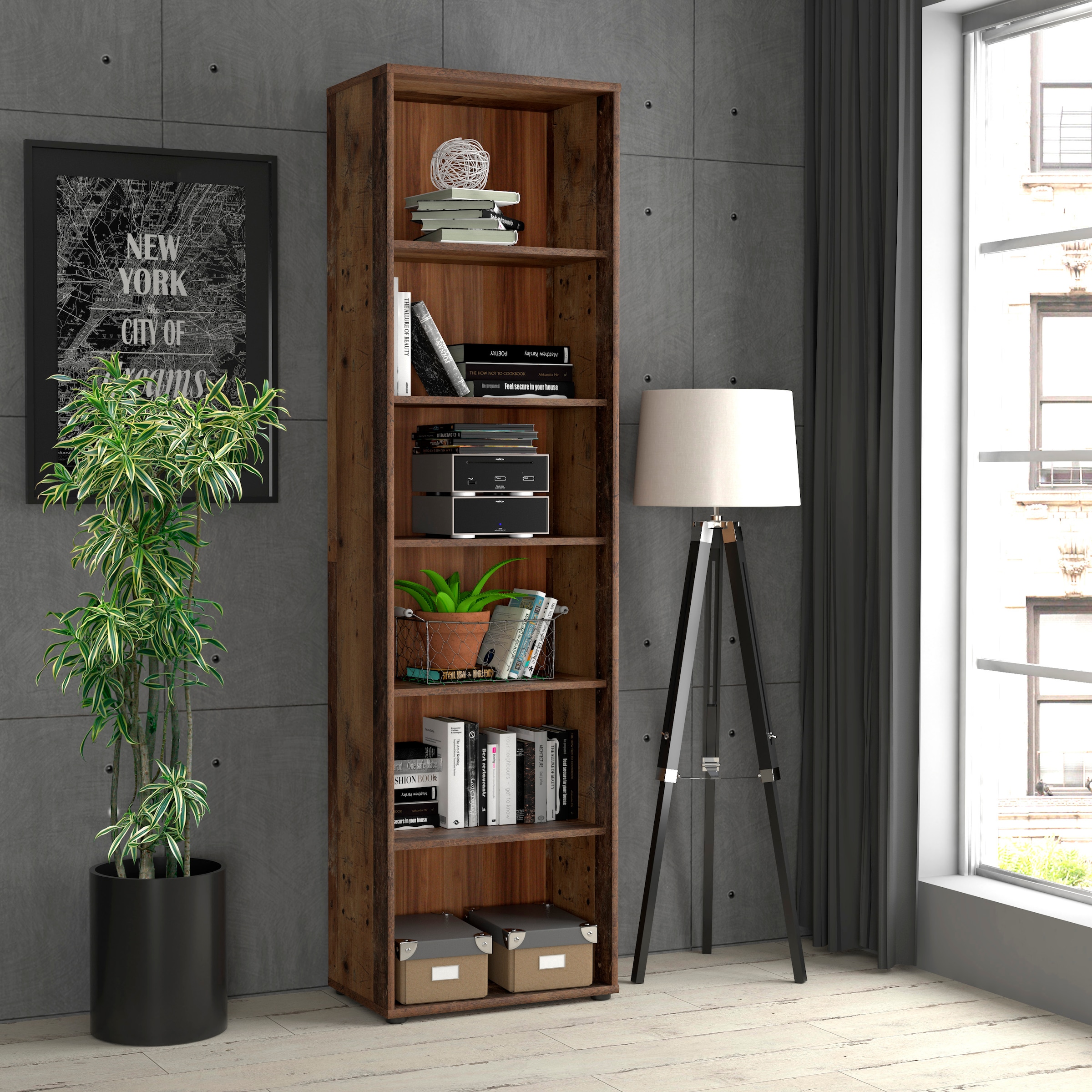 FORTE Regal »Tempra« Höhe ca. 197,5 cm