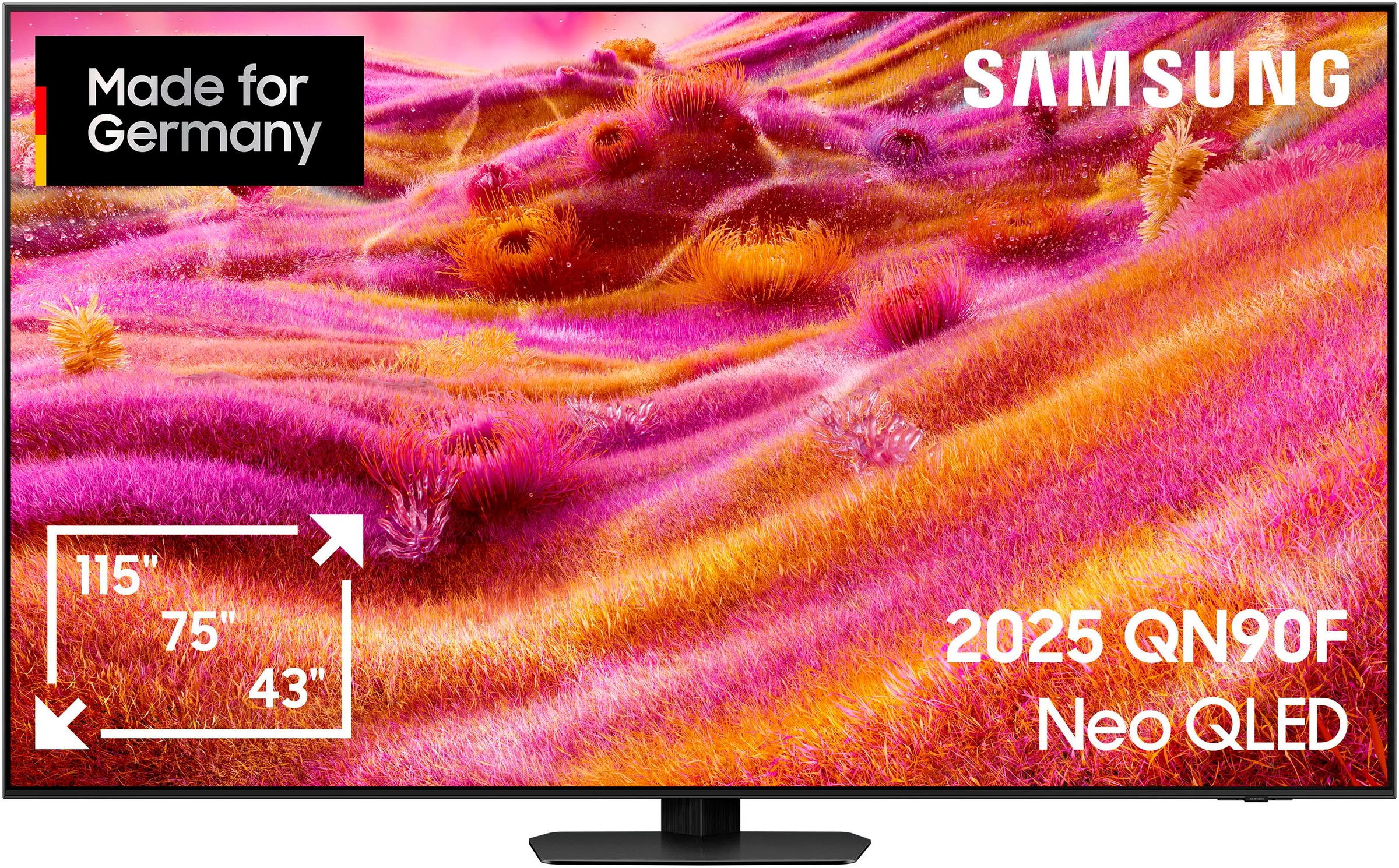 Samsung QLED-Fernseher »GQ75QN90FAT«, 4K Ultra HD, Smart-TV, NQ HDR+, Glare Free, Upscaling Pro, Dolby Atmos & AI Sound, bis 165Hz
