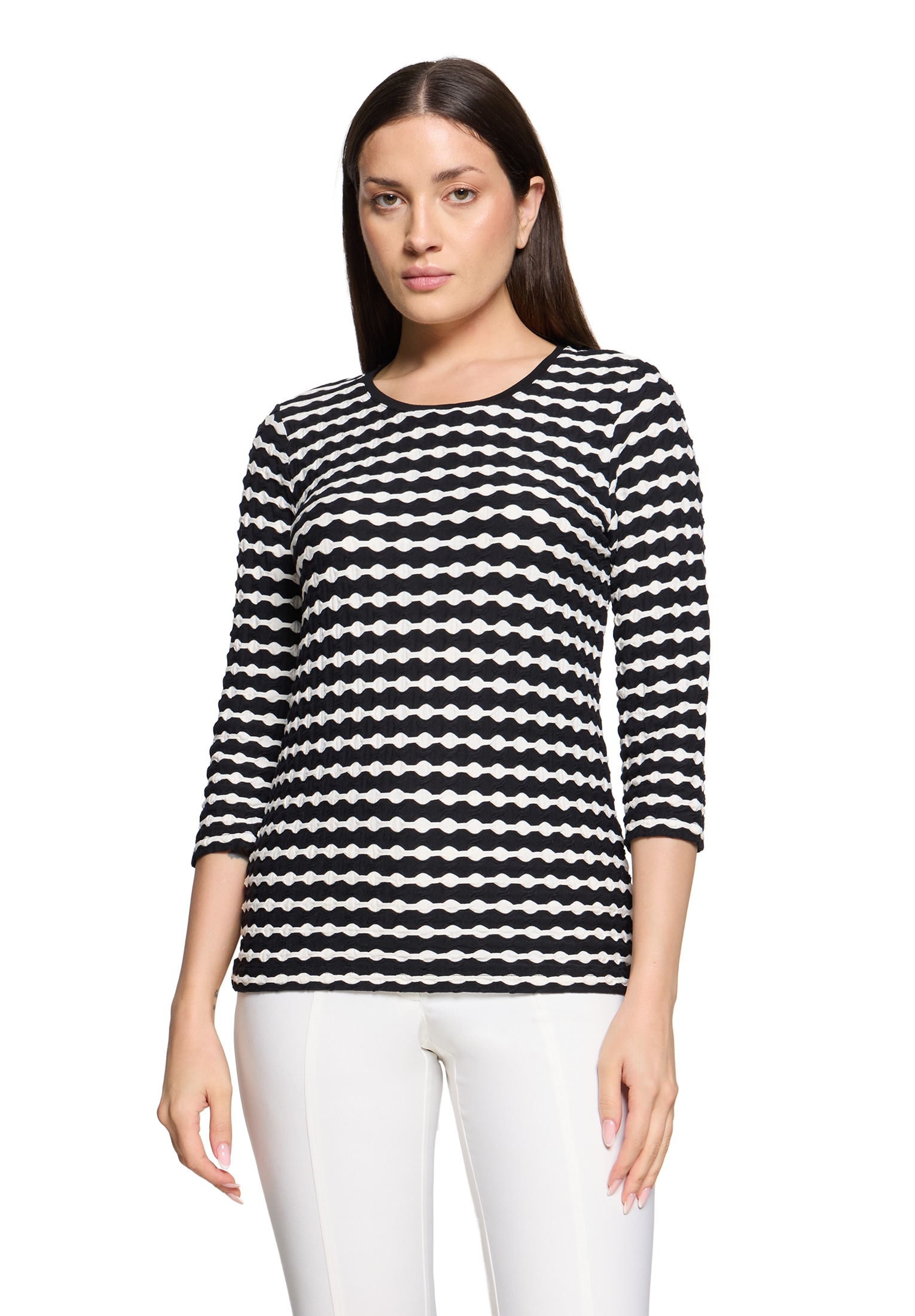 Betty Barclay Rundhalsshirt »Basic Shirt mit Rundhalsausschnitt«