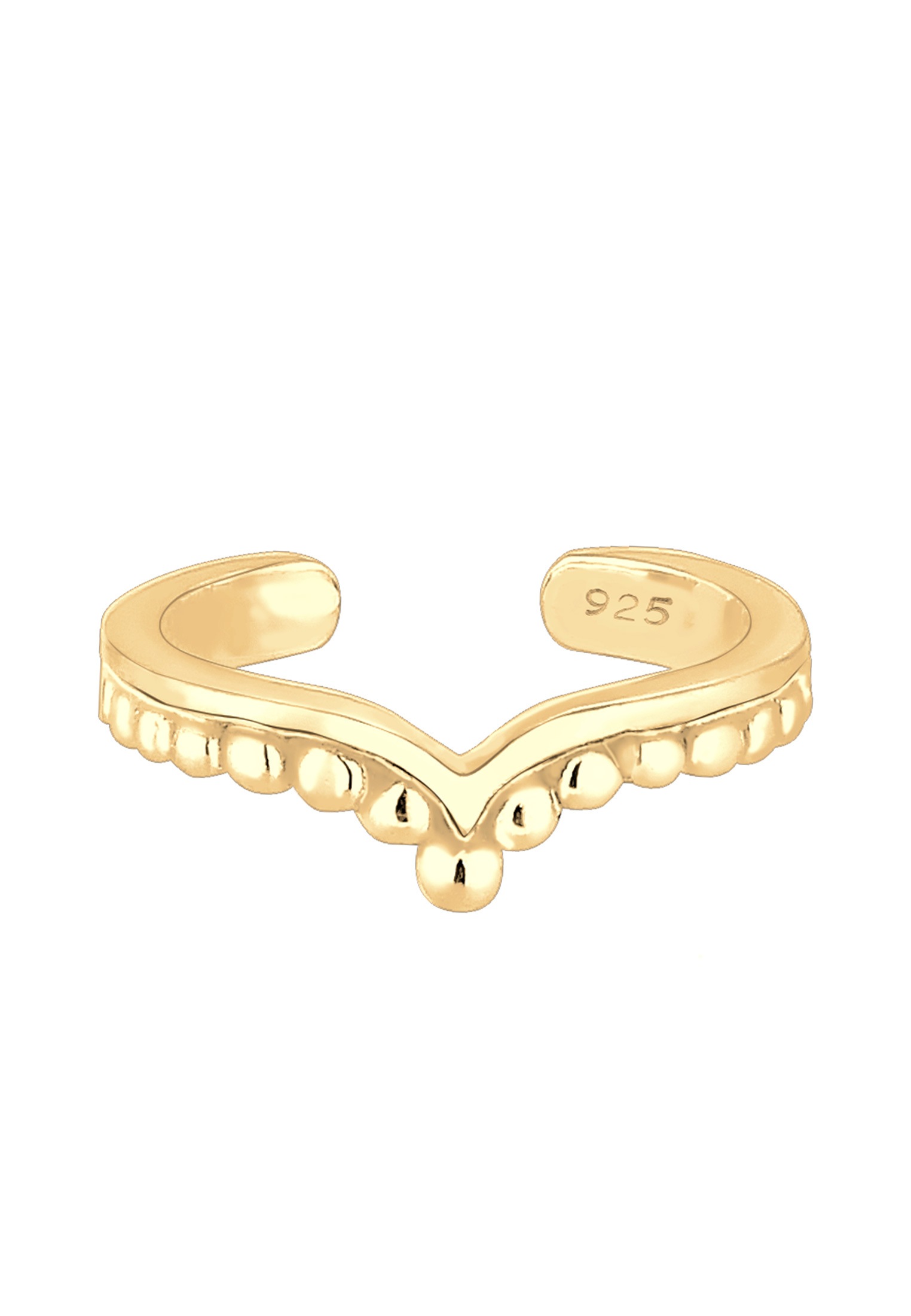 Elli Silberring »Ring Midi Dots Design 925 Sterling Silber«
