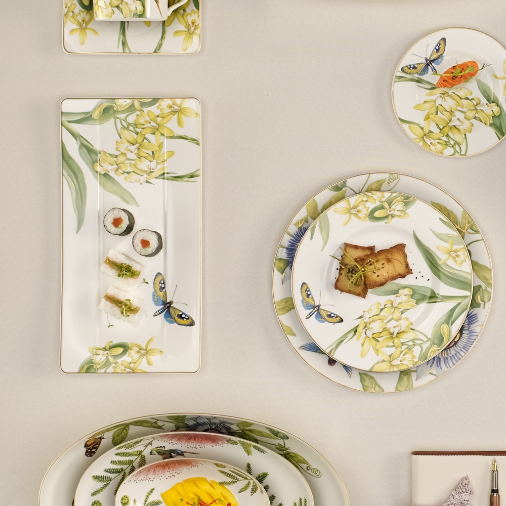 Villeroy & Boch Servierplatte »Servierteller Amazonia 44 x 23 cm bunt«
