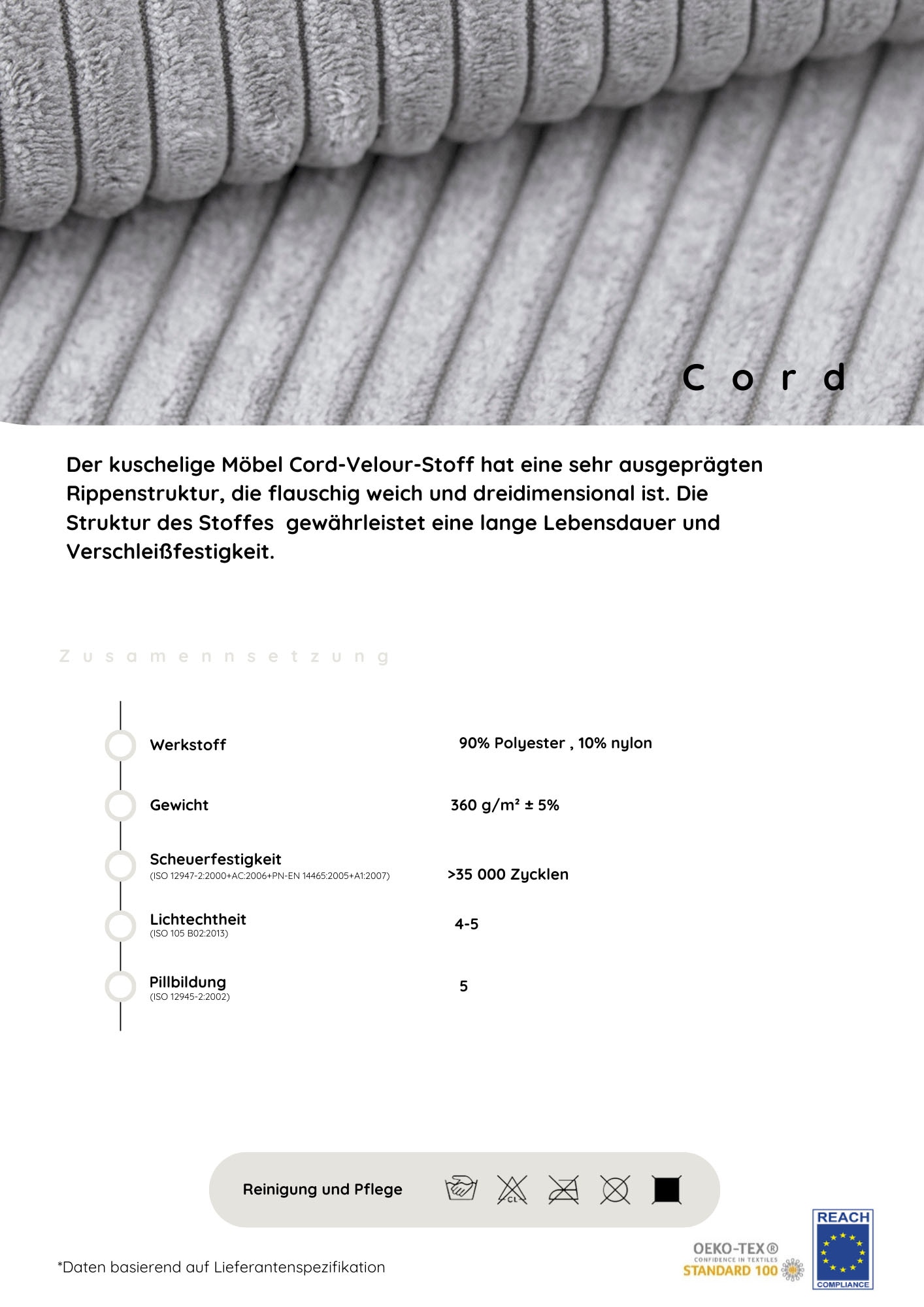 COLLECTION AB Ecksofa »Poppy L-Form, B: 227 cm« Schlaffunktion, Bettkasten & 1 Zierkissen
