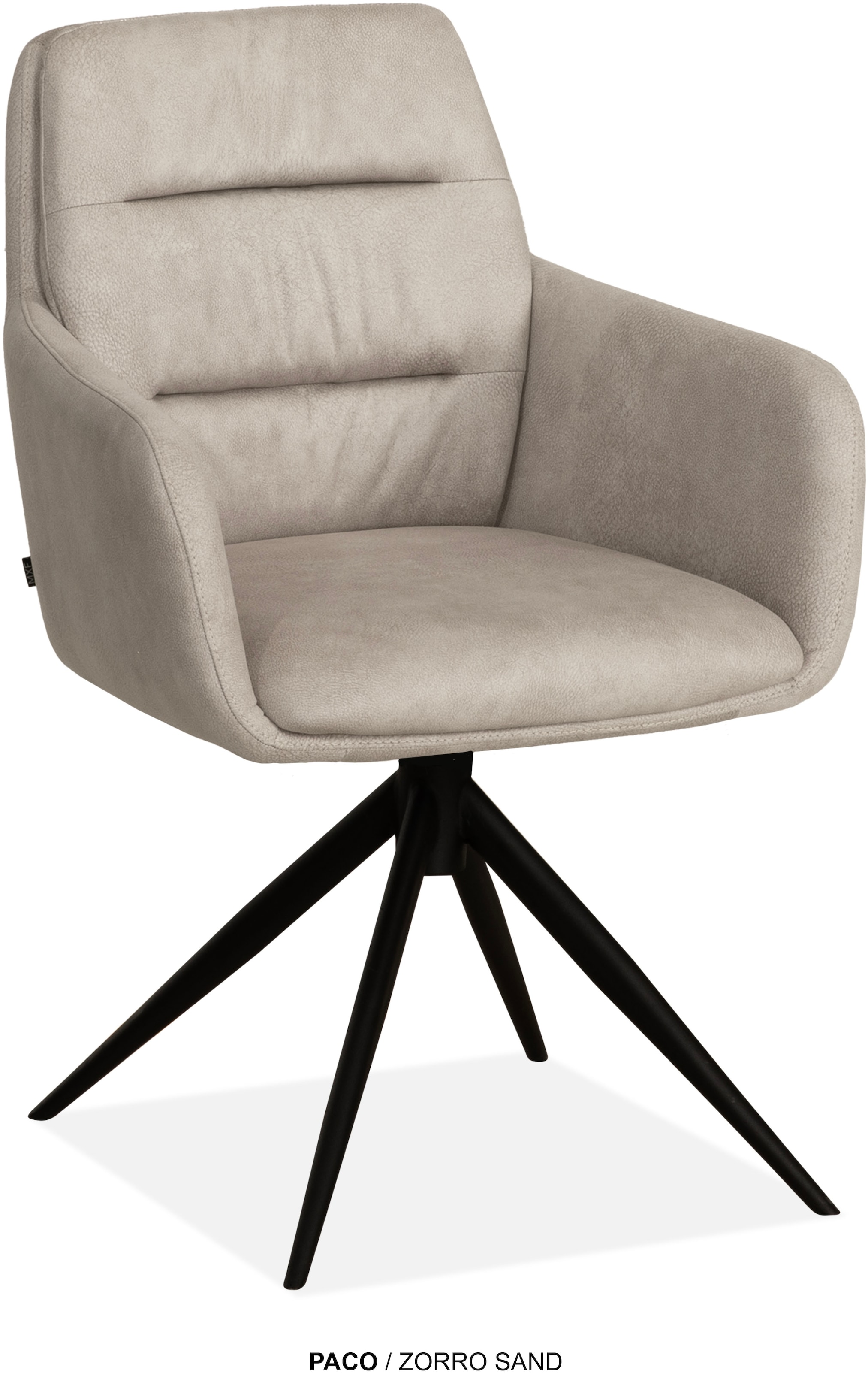 OMG Design Esszimmerstuhl »Paco« (Set) 2 Stk.Drehstuhl mit auto-return, Armlehnenstuhl