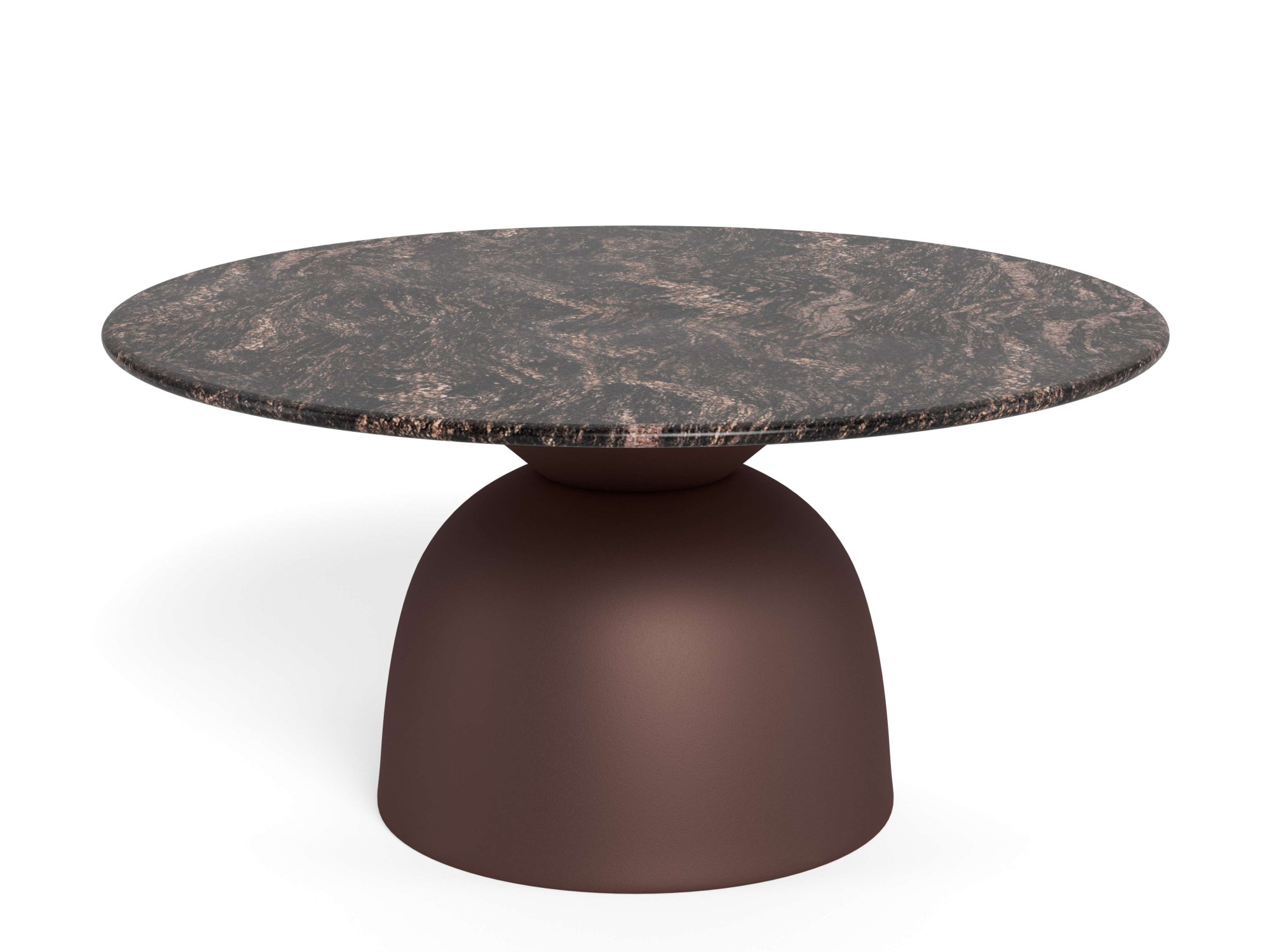 ACTONA GROUP Couchtisch »Ferrol, Tisch, Beistelltisch« grau, Marmor, Säule, 80x42cm