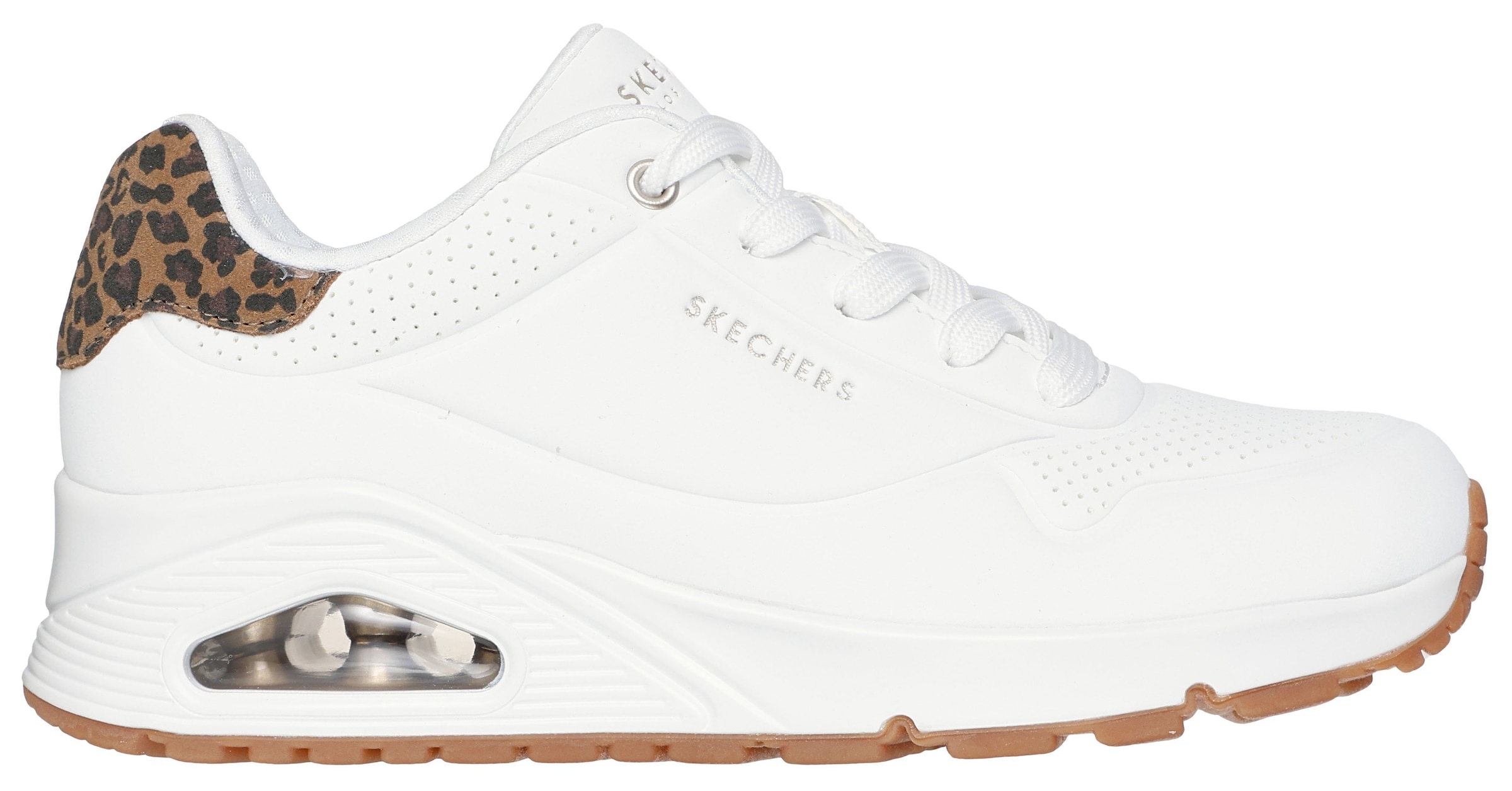 Skechers Sneaker »UNO-JUNGLE NITE«  Schnürschuh, Freizeitschuh mit Wedge-Absatz