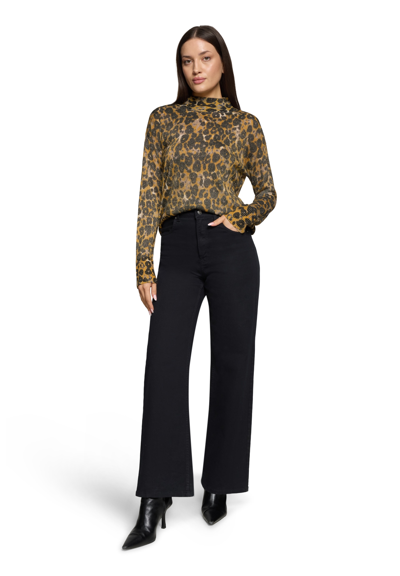 Betty Barclay Rundhalspullover »Feinstrickpullover mit Lurexfaden«