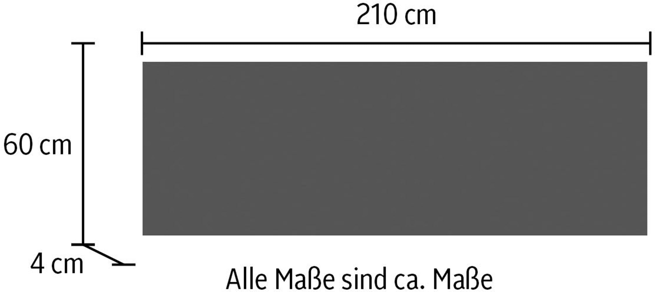 IMPULS KÜCHEN Arbeitsplatte, in vielen Breiten, 4cm stark, passend zu allen Serien