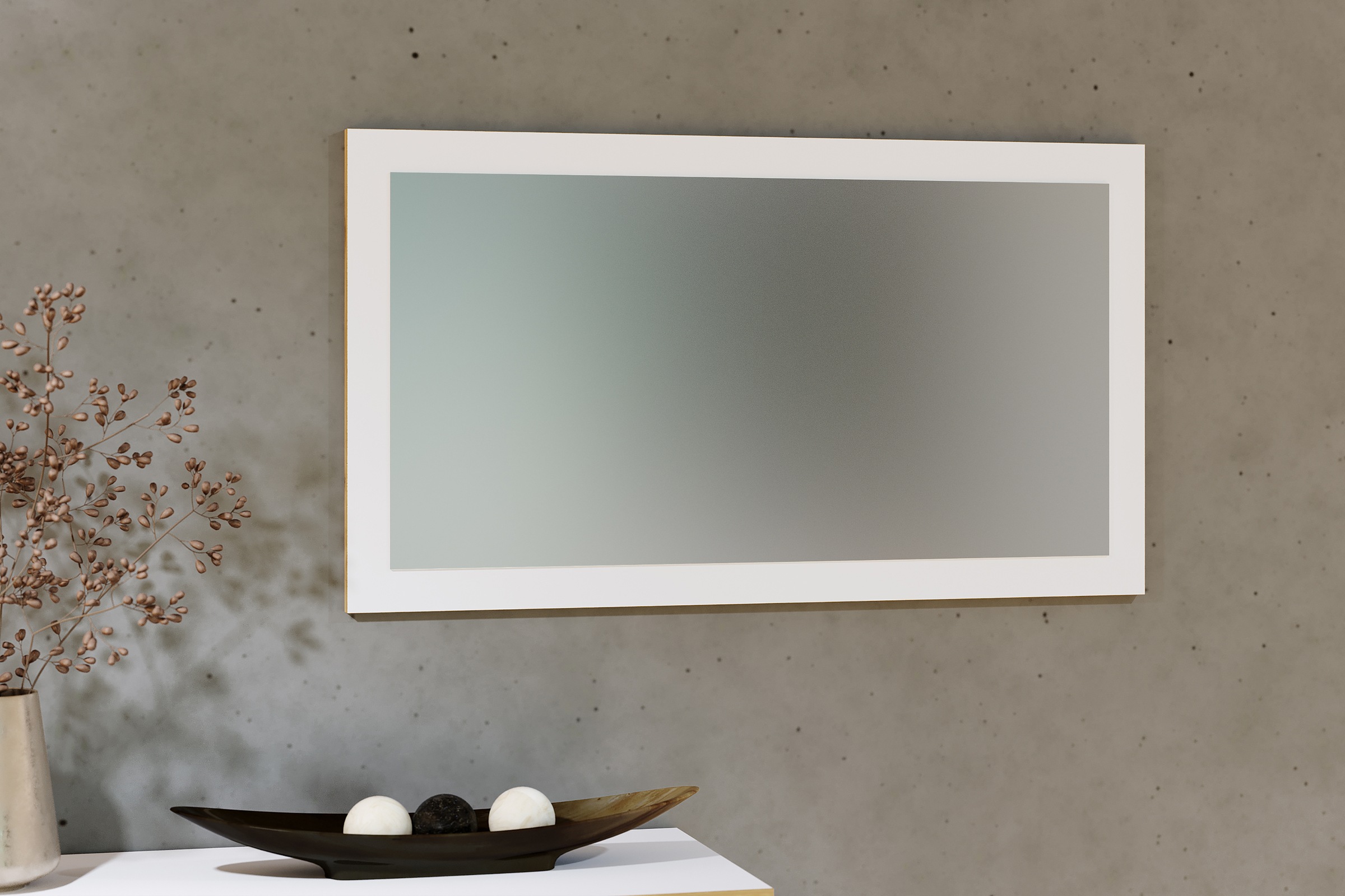 VCM Garderobenschrank »Holz Wandspiegel Spiegel Bad Diele Flur Salia«