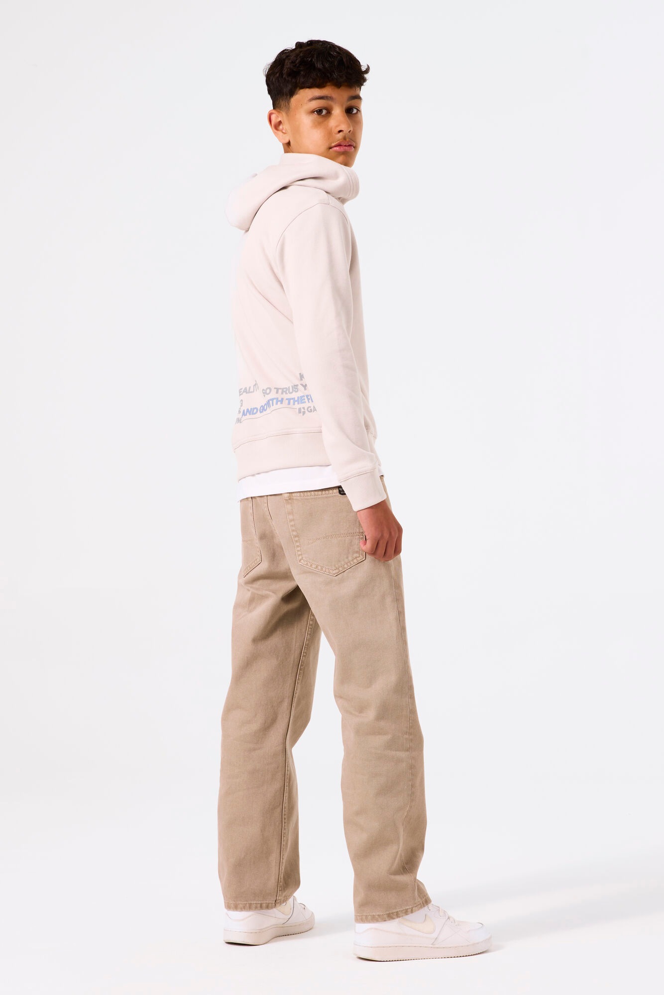 Garcia Hoodie, mit Schriftzug