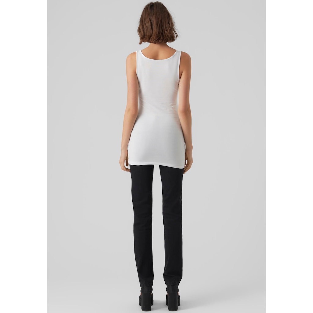 Vero Moda Tanktop »VMMAXI MY SOFT LONG TANK TOP 2-PACK«, (Packung, 2 tlg.)