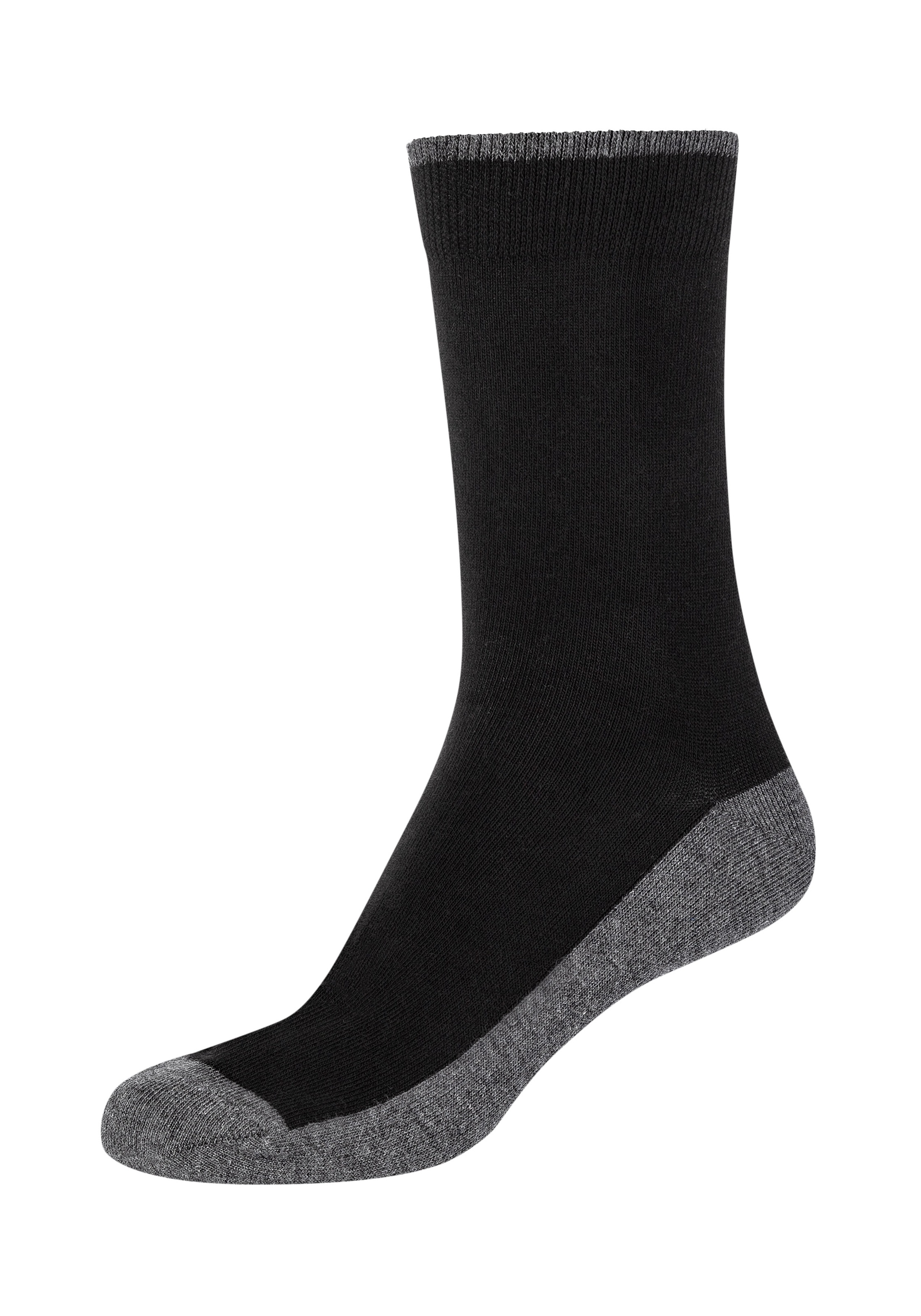 Camano Socken »ca-soft«, (4er Pack), Leopard Socks, Piqué-Bund, verstärkte Ferse und Spitze