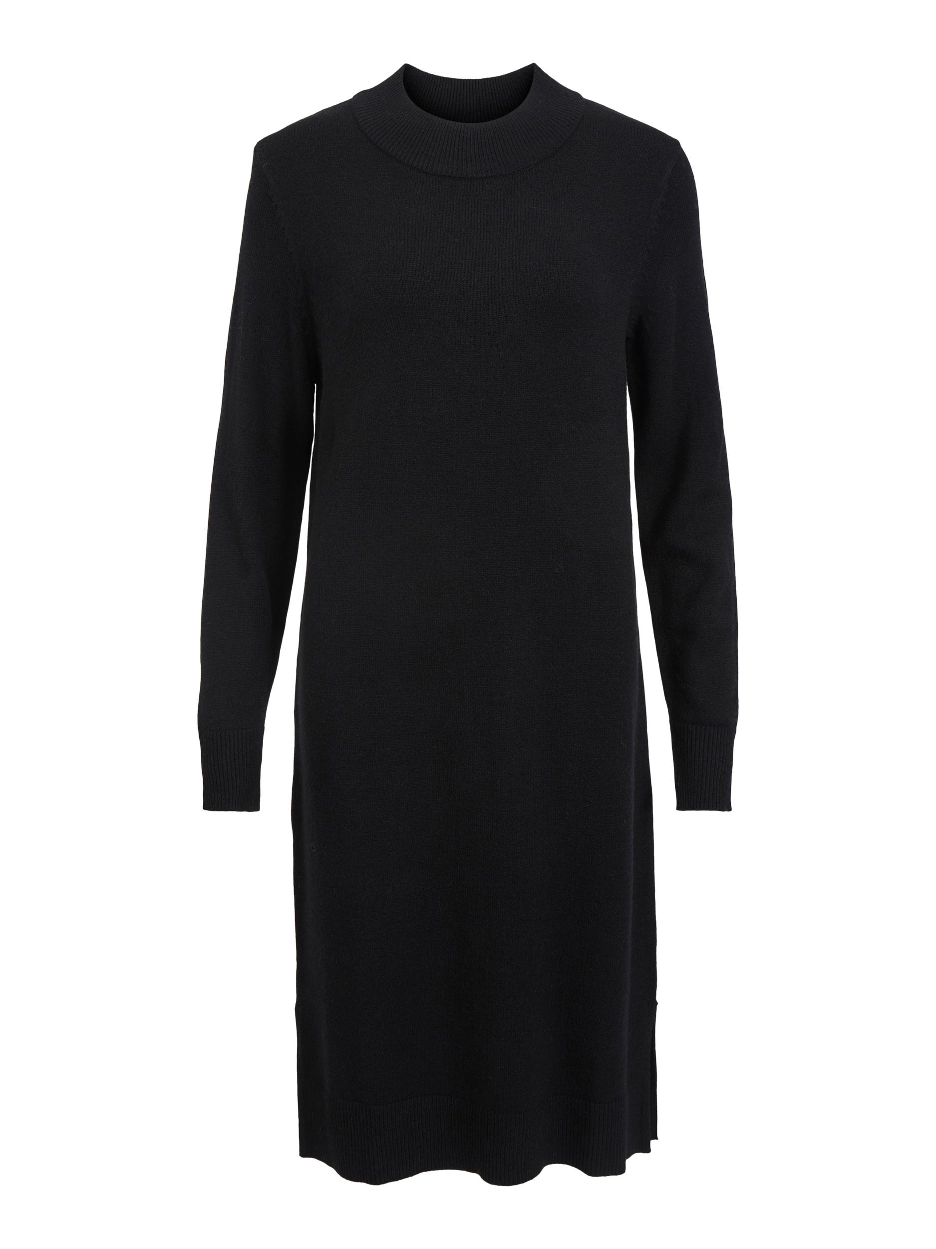 Vila Strickkleid »VIRIL CREW NECK L/S MIDI DRESS - NOOS«