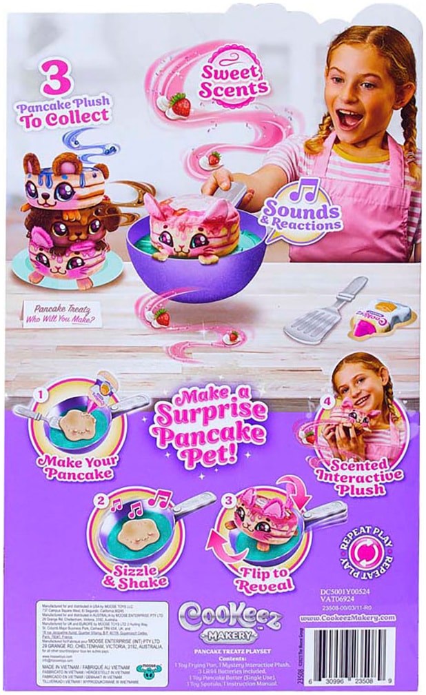Moose Spielfigur »Cookeez Makery: Pancake Treatz Spielset«, mit Soundeffkt; sortierte Lieferung