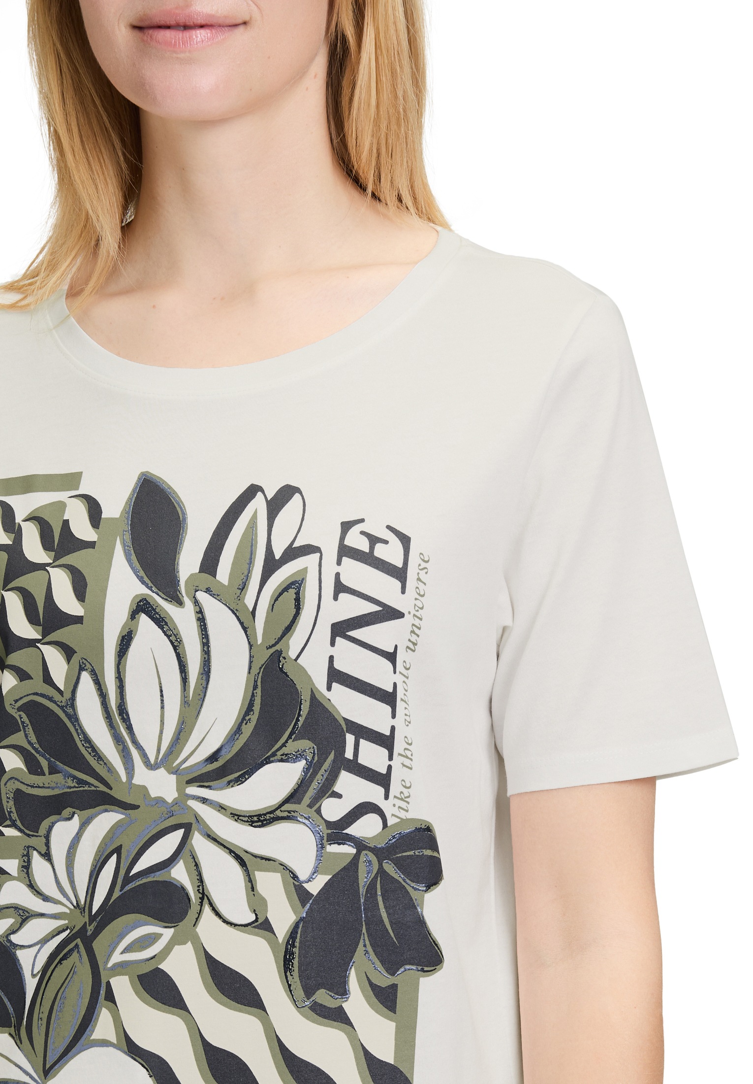 Betty Barclay Langarmshirt »Basic Shirt mit Rundhalsausschnitt«