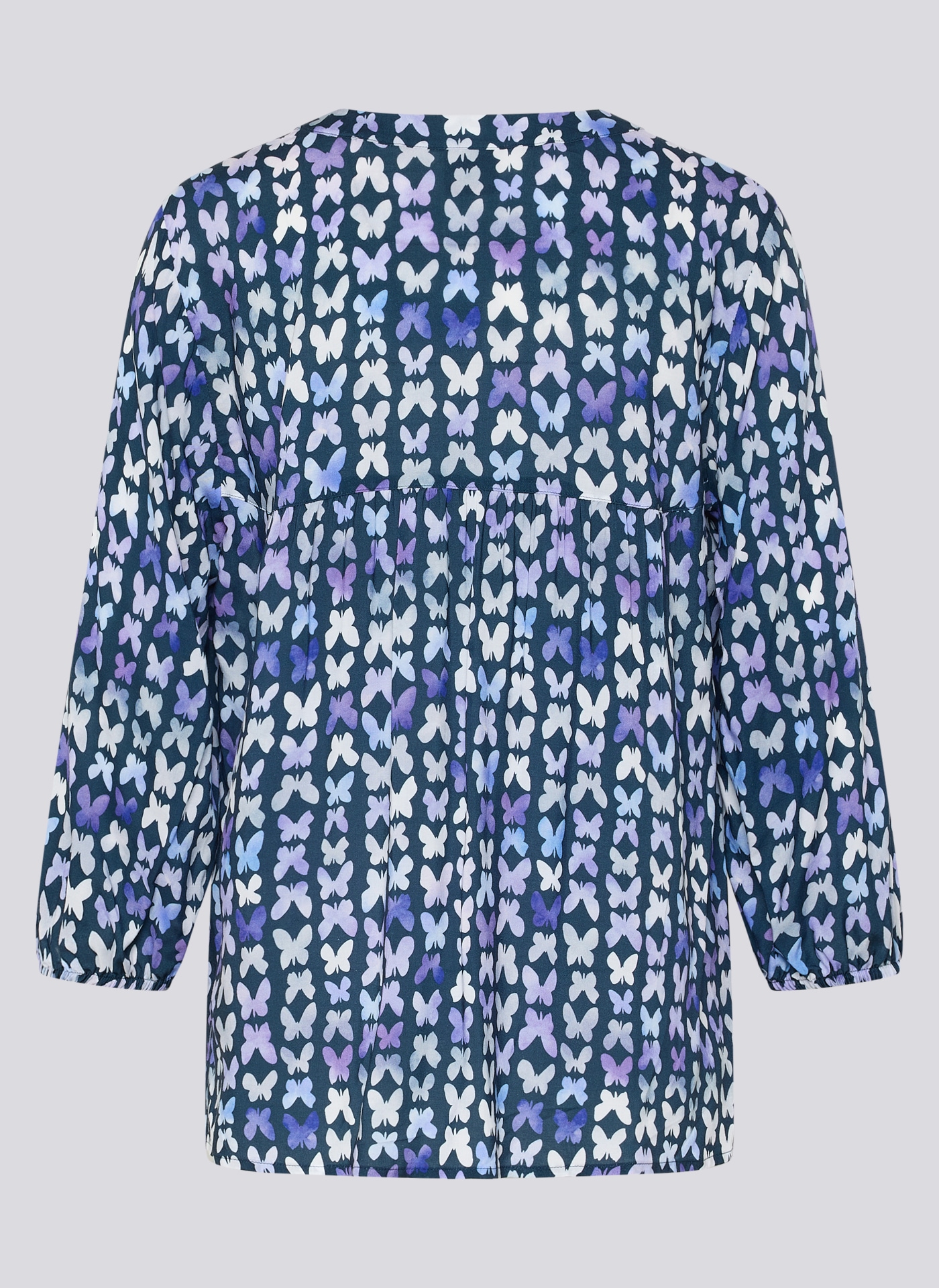 Rabe Klassische Bluse mit All-Over Print